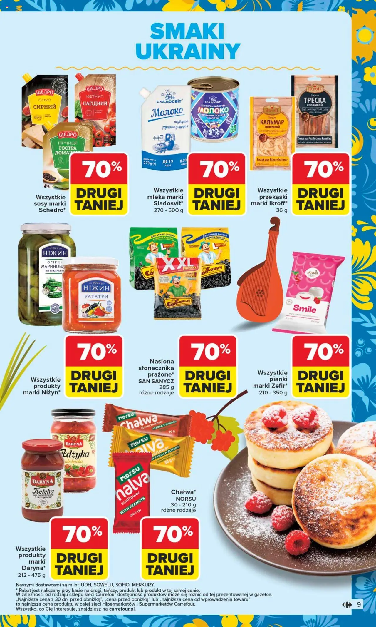 Carrefour Gazetka - Kuchnia słowiańska od 04.08.2025 | Strona: 9 | Produkty: Kakao, Mleka, Nasiona, Pianki