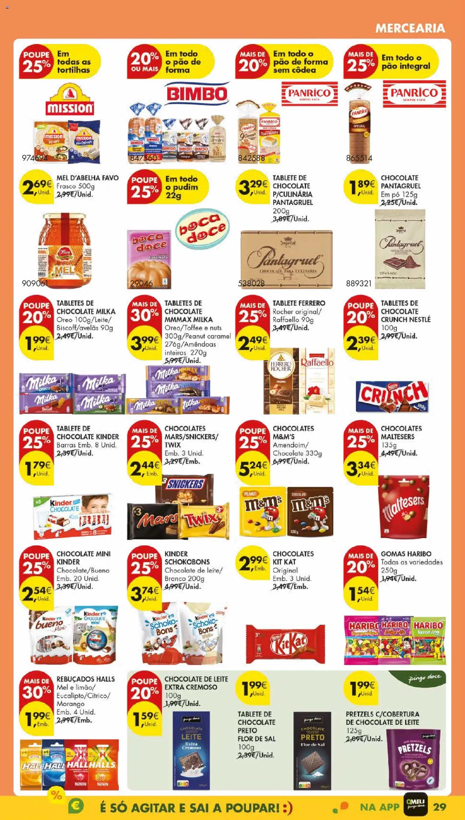 Pingo Doce folheto │ válido de 11.11.2025 | Página: 37 | Produtos: Gomas haribo, Nestlé, Pão, Mel