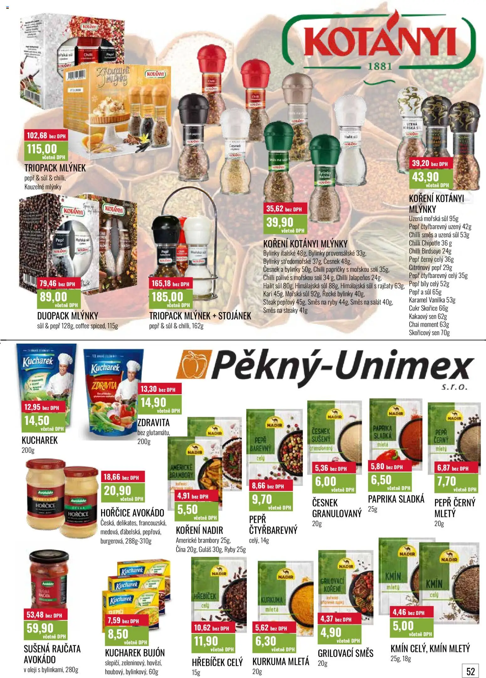 Ratio leták od 01.03.2026 | Strana: 52 | Produkty: Ryby, Cukr, Avokádo, Česnek