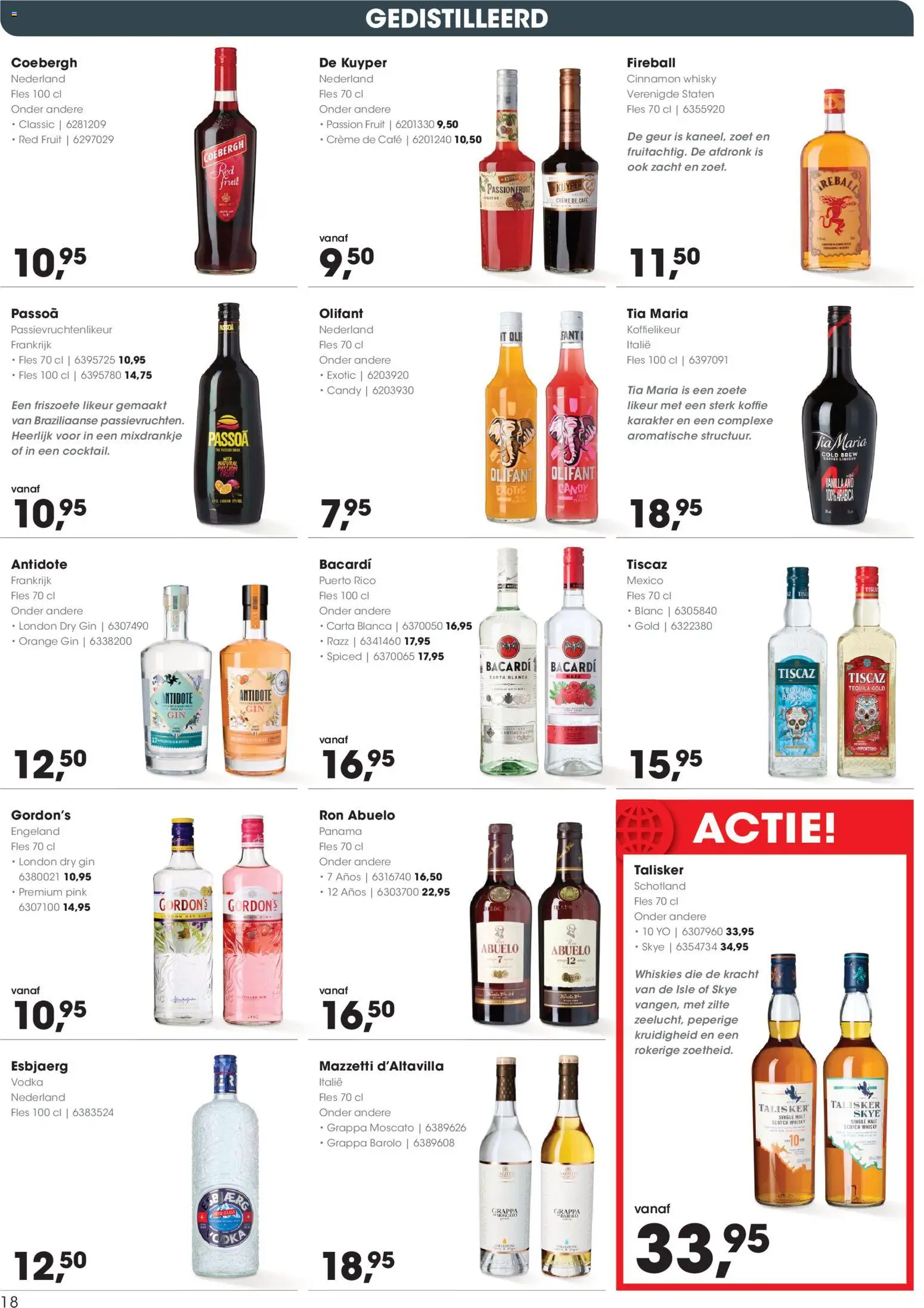 {H1} | Pagina: 18 | Producten: Koffie, Geur, Fruit, Crème