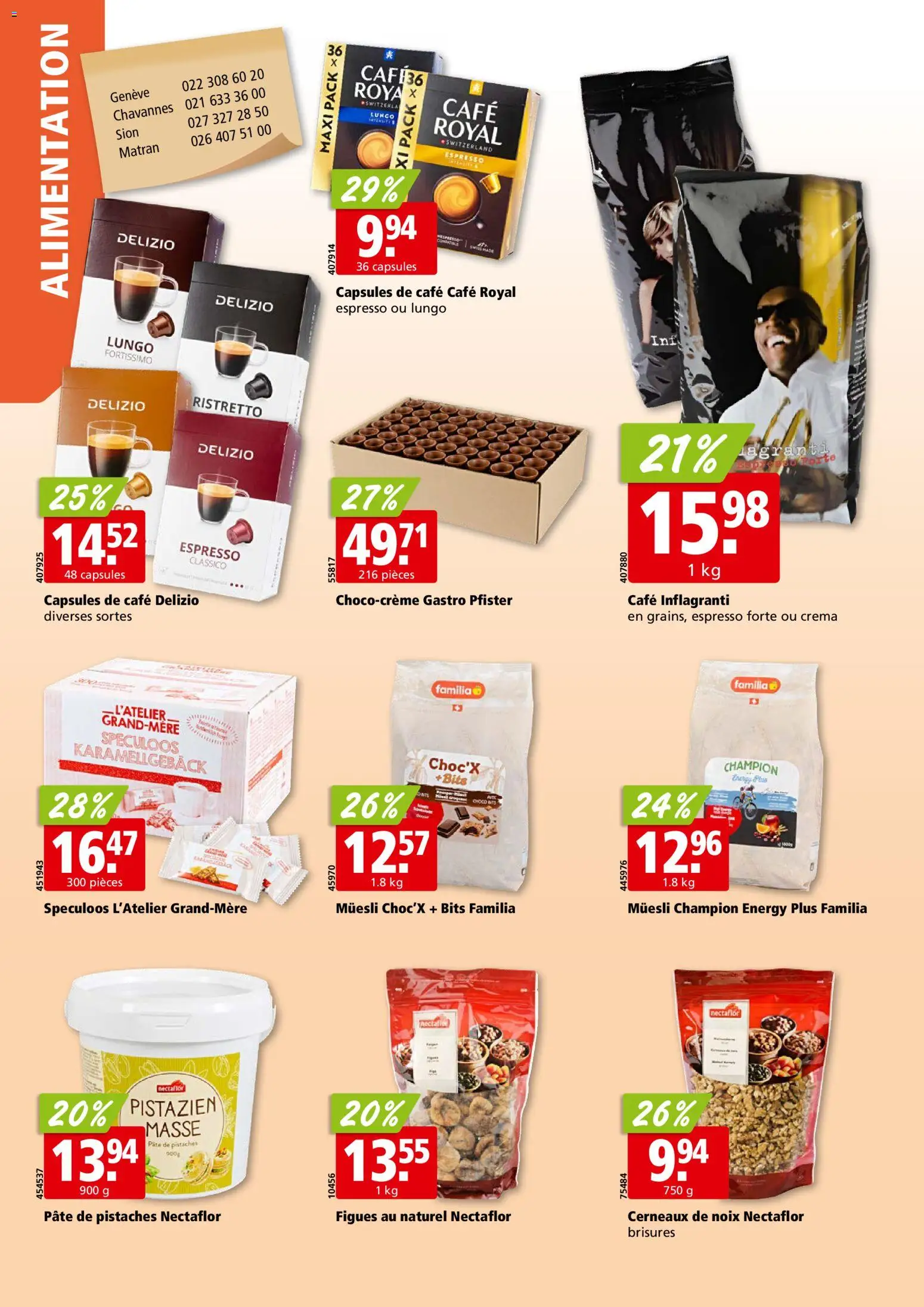 Aligro Aktionen Chavannes, Matran, Genève, Sion – gültig ab 16.02.2026 | Seite: 18