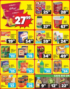 Usave specials catalogue – valid from 23.02.2026 | Page: 2 | Products: Baked beans, Limpiador íntimo, Tea, Cookies
