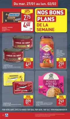 Aldi - Prévisualisation de Aldi - Catalogue de la semaine 5 valide à partir de 27.01.2026 | Page: 14 | Produits: Barbecue, Cumin, Curry, Langue de bœuf