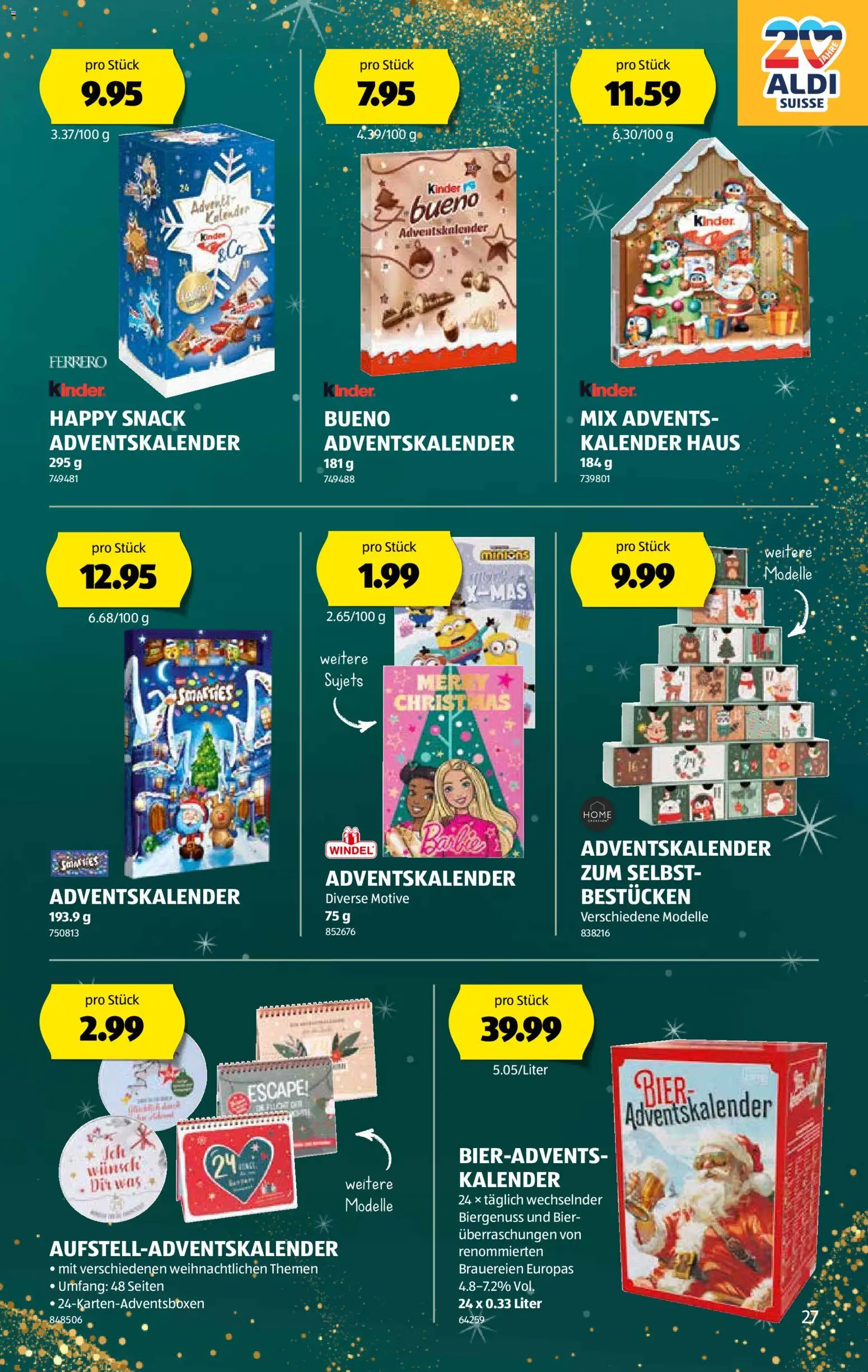 Aldi Aktionen – gültig ab 30.10.2025 | Seite: 28 | Produkte: Bier