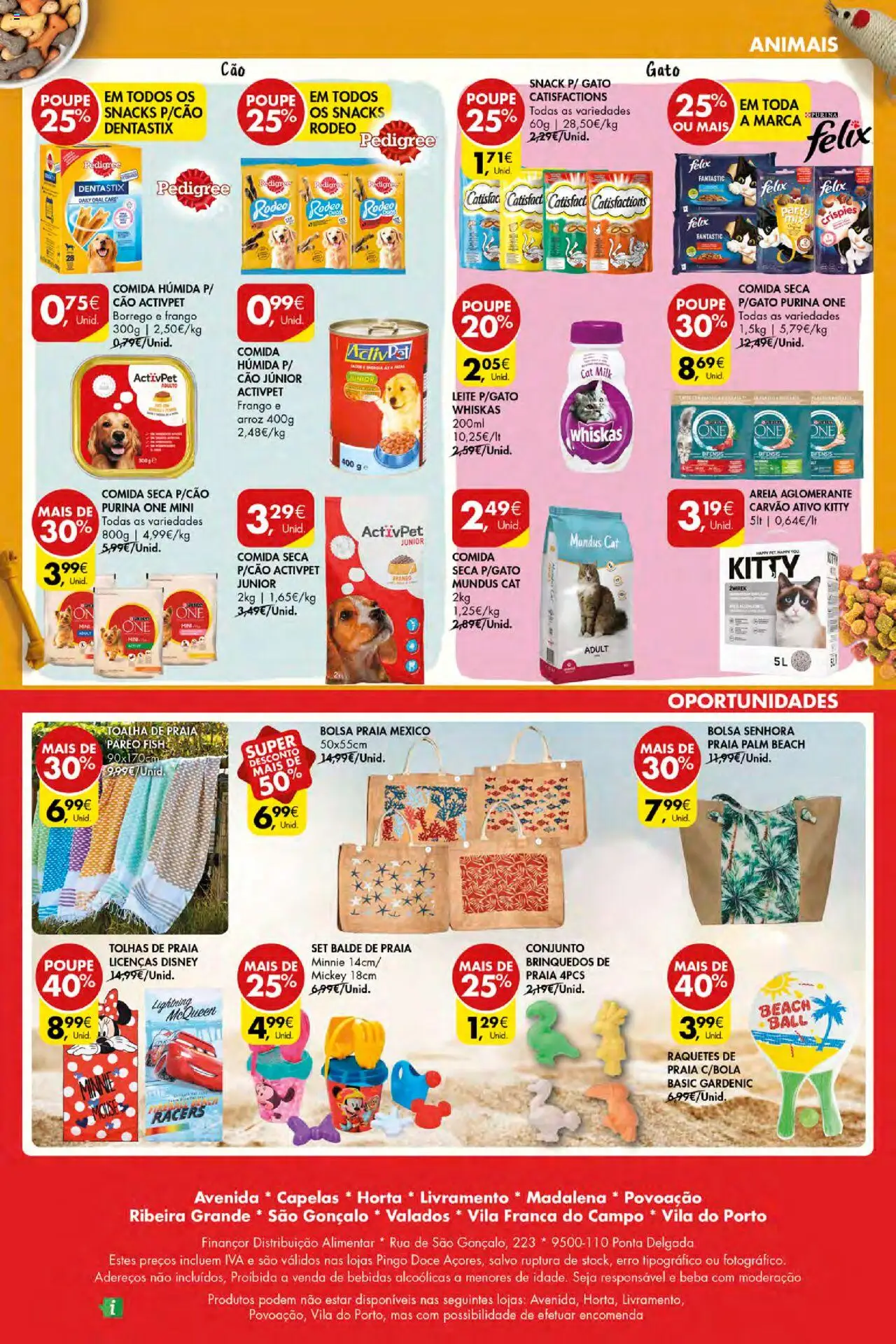 Pingo Doce Poupe Esta Semana Açores │ válido de 24.07.2025 | Página: 28 | Produtos: Bolsa, Areia, Frango, Leite