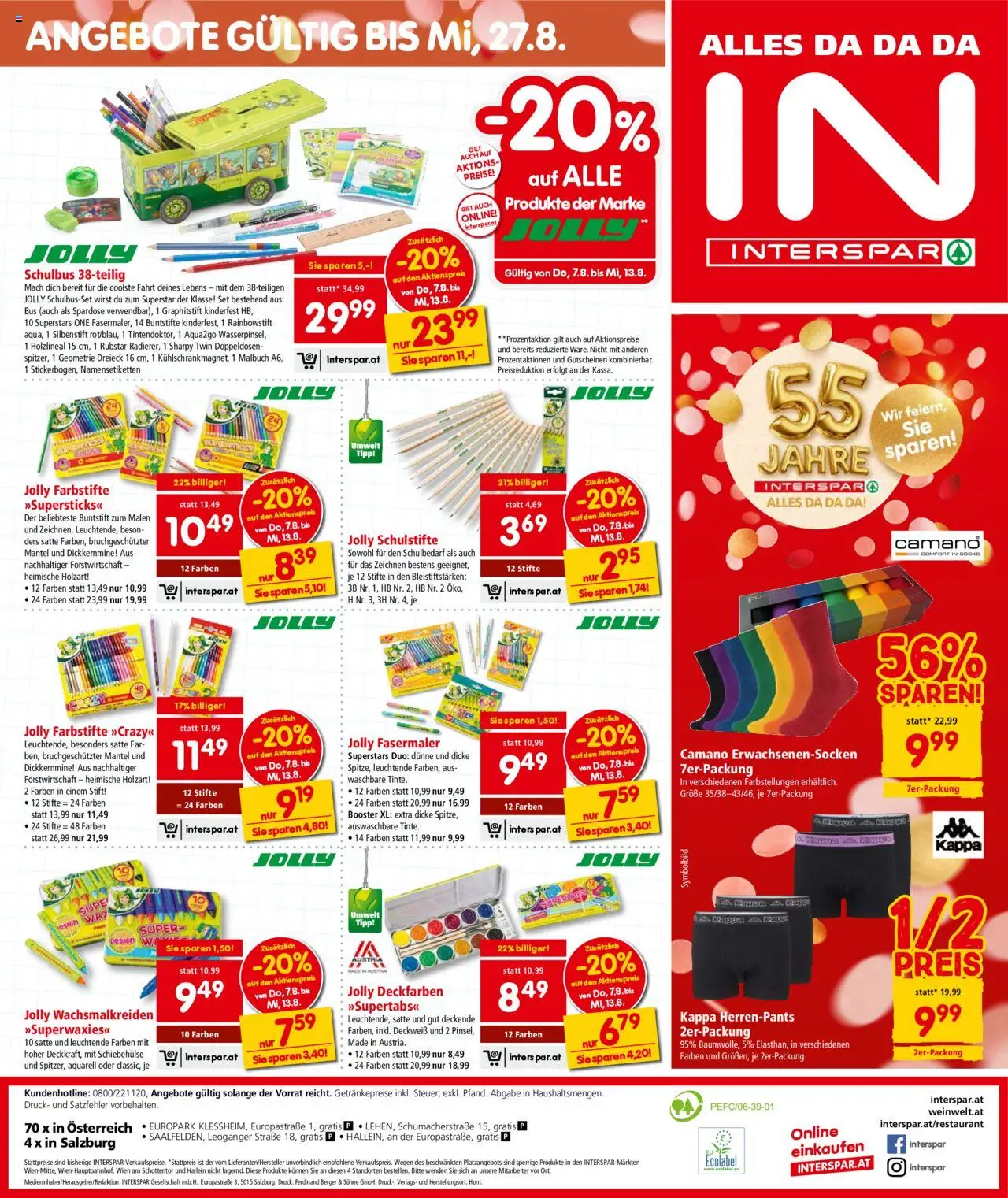 Interspar Flugblatt - Salzburg gültig ab 07.08.2025 | Seite: 16 | Produkte: Mantel