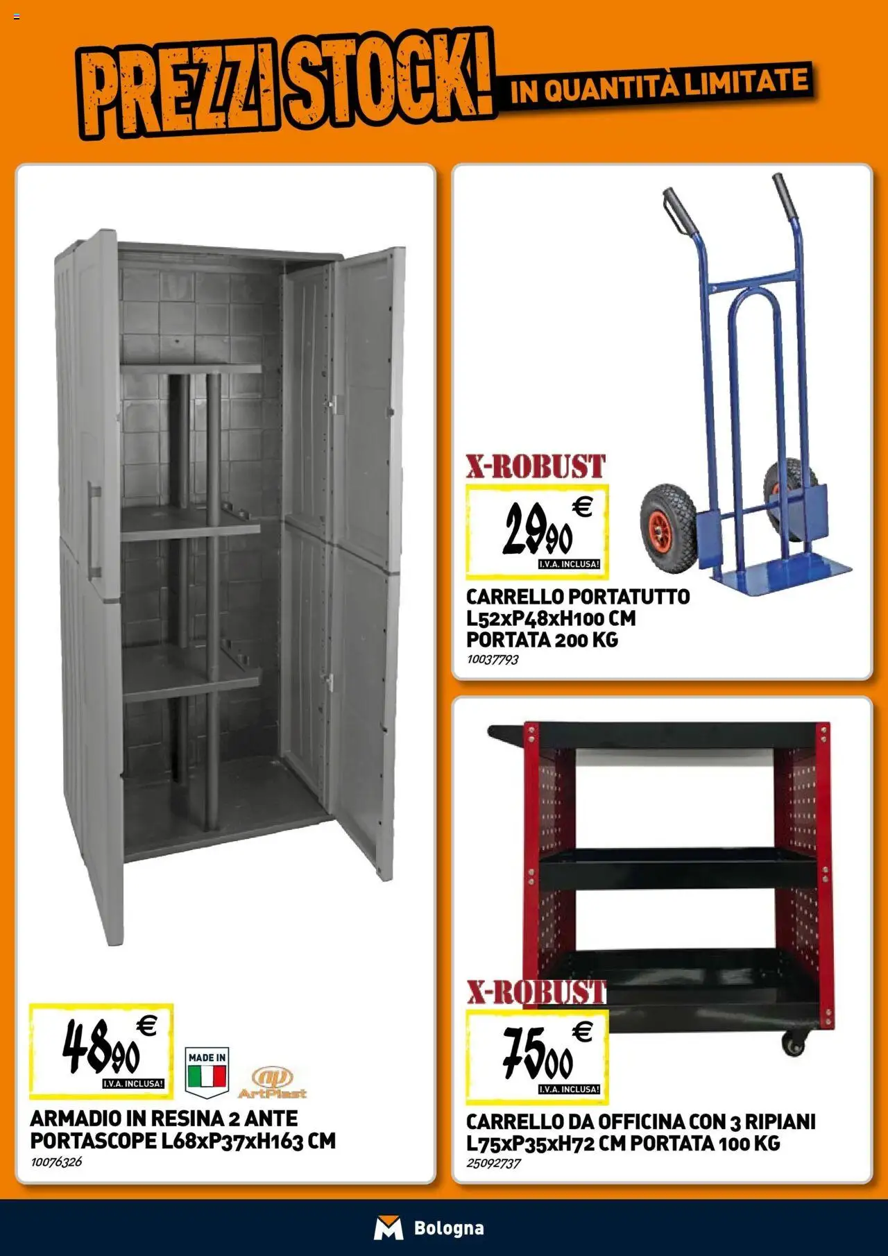 Volantino TECNOMAT del 30.07.2025 | Pagina: 20 | Prodotti: Carrello, Armadio