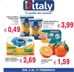 Anteprima del volantino Coal D'Italy catalogo valido a partire dal 05.02.2026