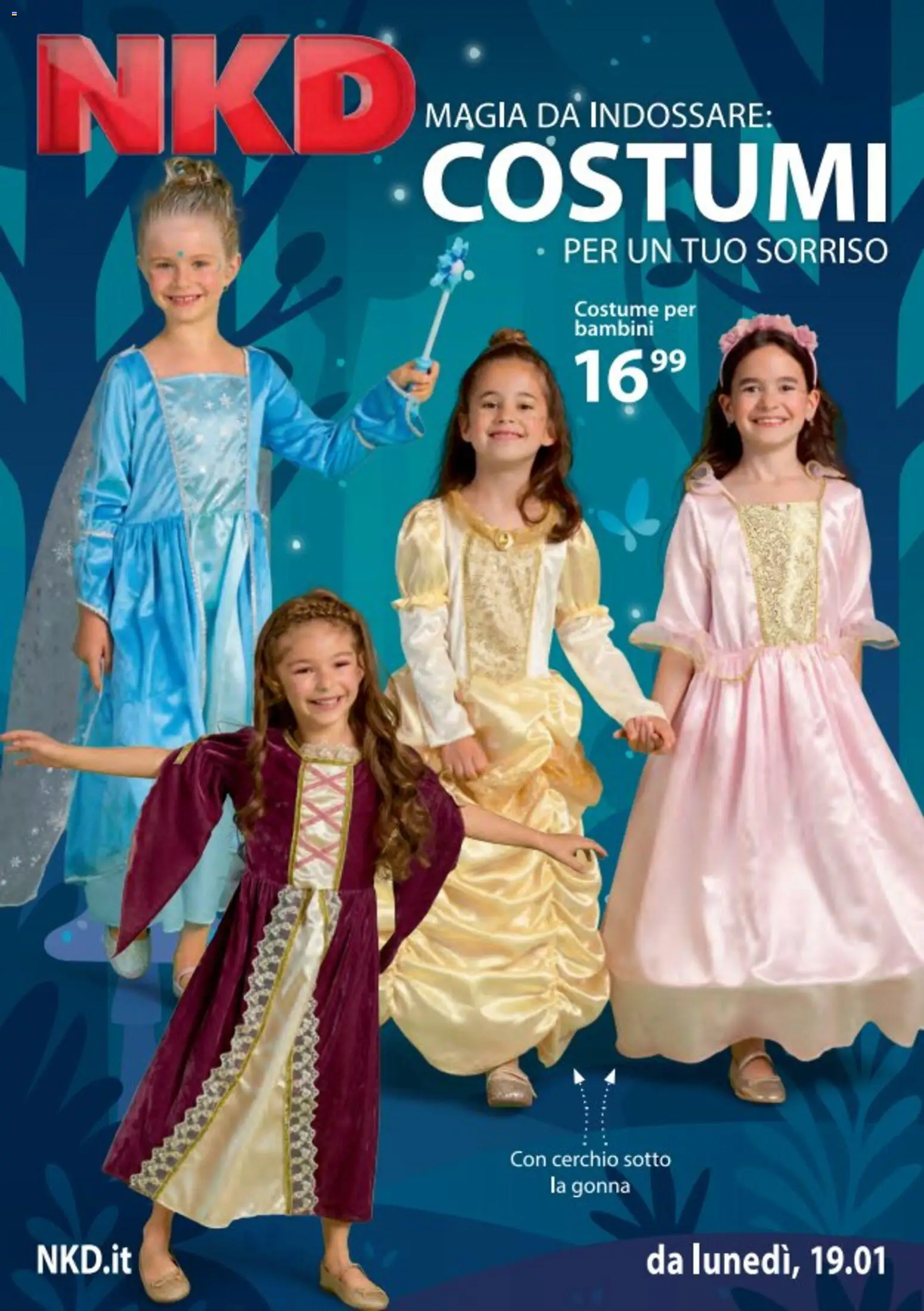 Volantino NKD del 19.01.2026 | Pagina: 1 | Prodotti: Gonna