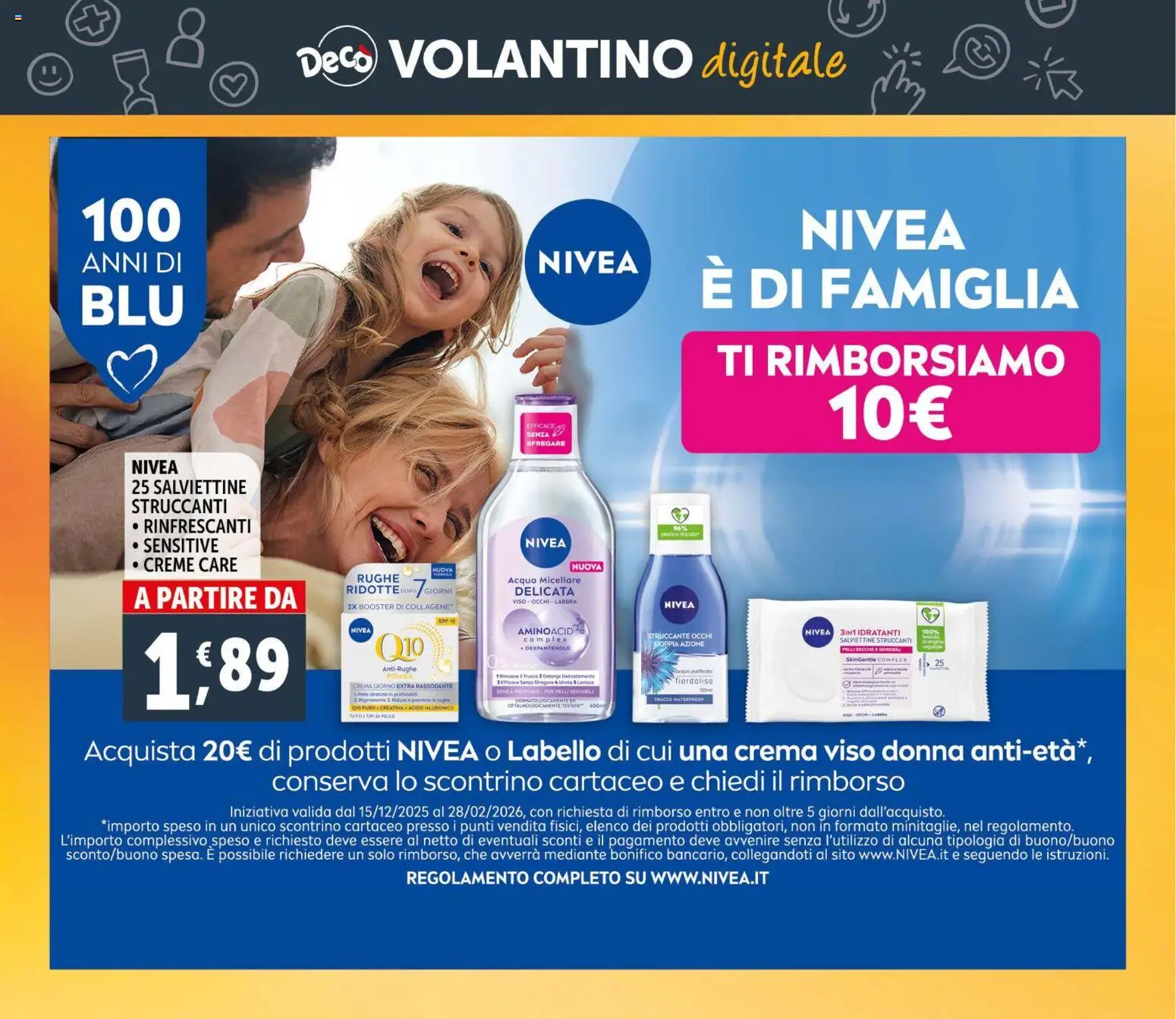 Volantino Decò del 30.01.2026 | Pagina: 29 | Prodotti: Crema, Acqua micellare, Struccante, Trucco
