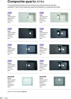 Preview of B&Q - Kitchens valid from 16.12.2025 | Page: 196 | Products: Chopping board, Colander, Dish drainer, 1.5 bowl