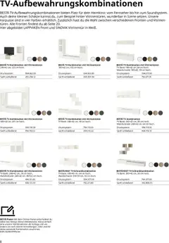 Ikea BESTÅ Aufbewahrung ab 30.09.2025 gültig | Seite: 8 | Produkte: Heimkino, TV, Fernseher