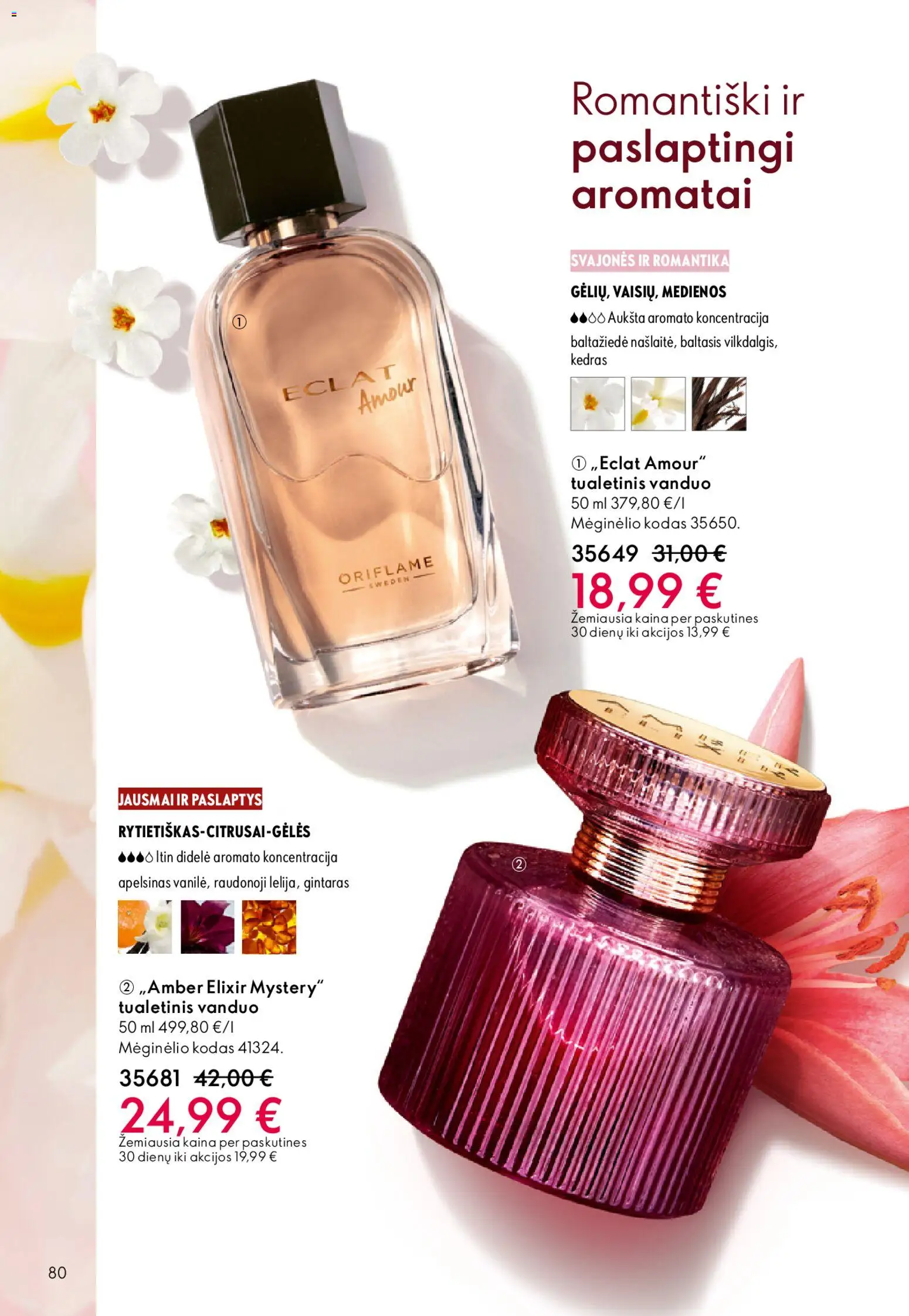 Oriflame akcijos nuo 18.02.2026 | Puslapis: 80 | Prekių: Tualetinis vanduo