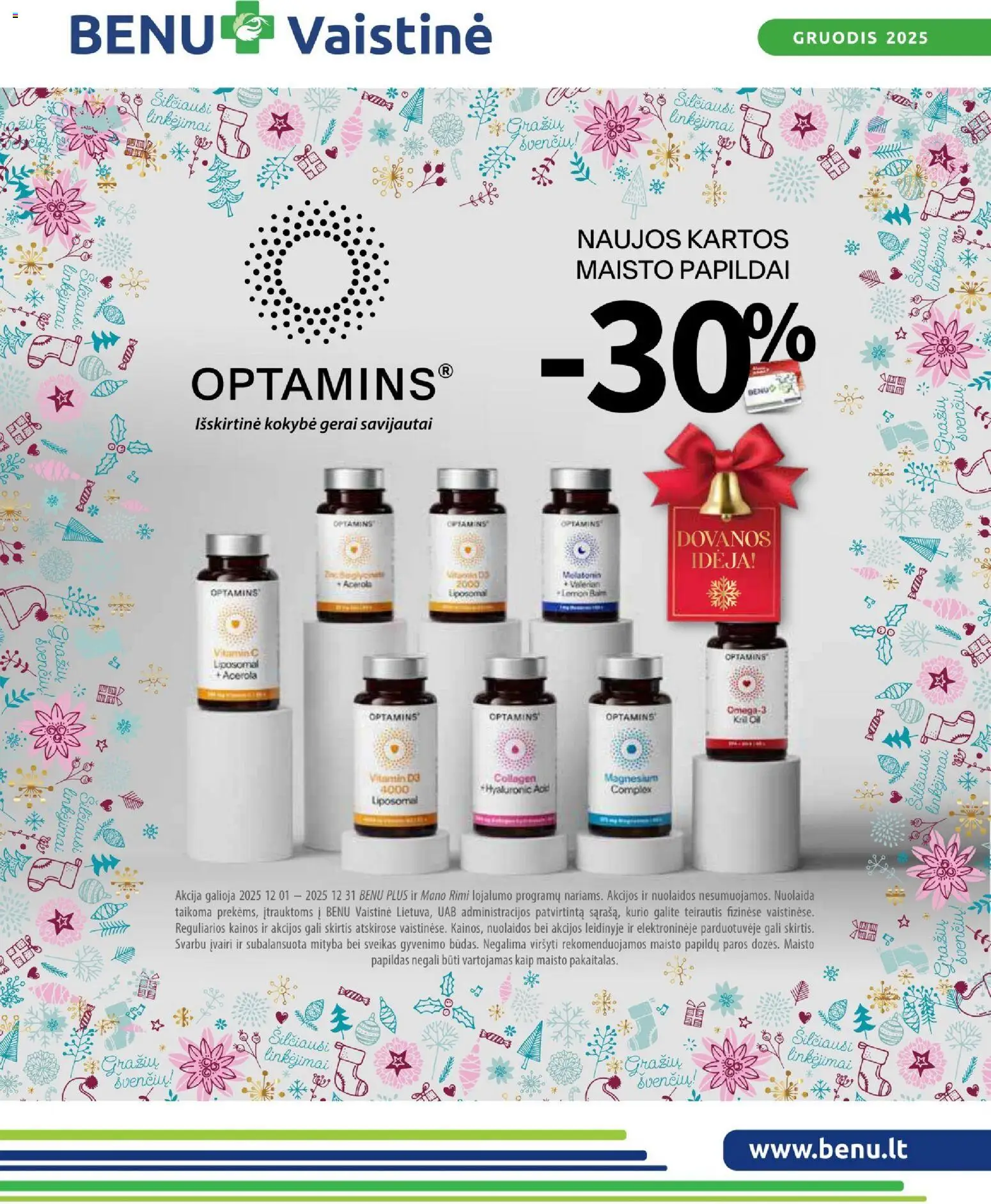 BENU akcijos nuo 01.12.2025 | Puslapis: 1