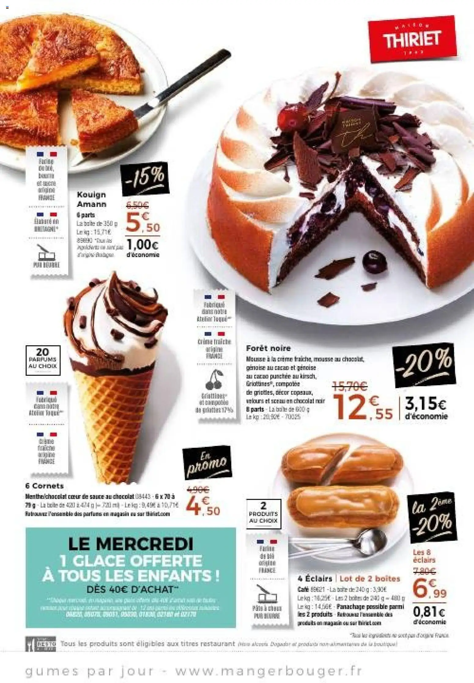 {H1} | Page: 15 | Produits: Mousse, Chocolat, Crème
