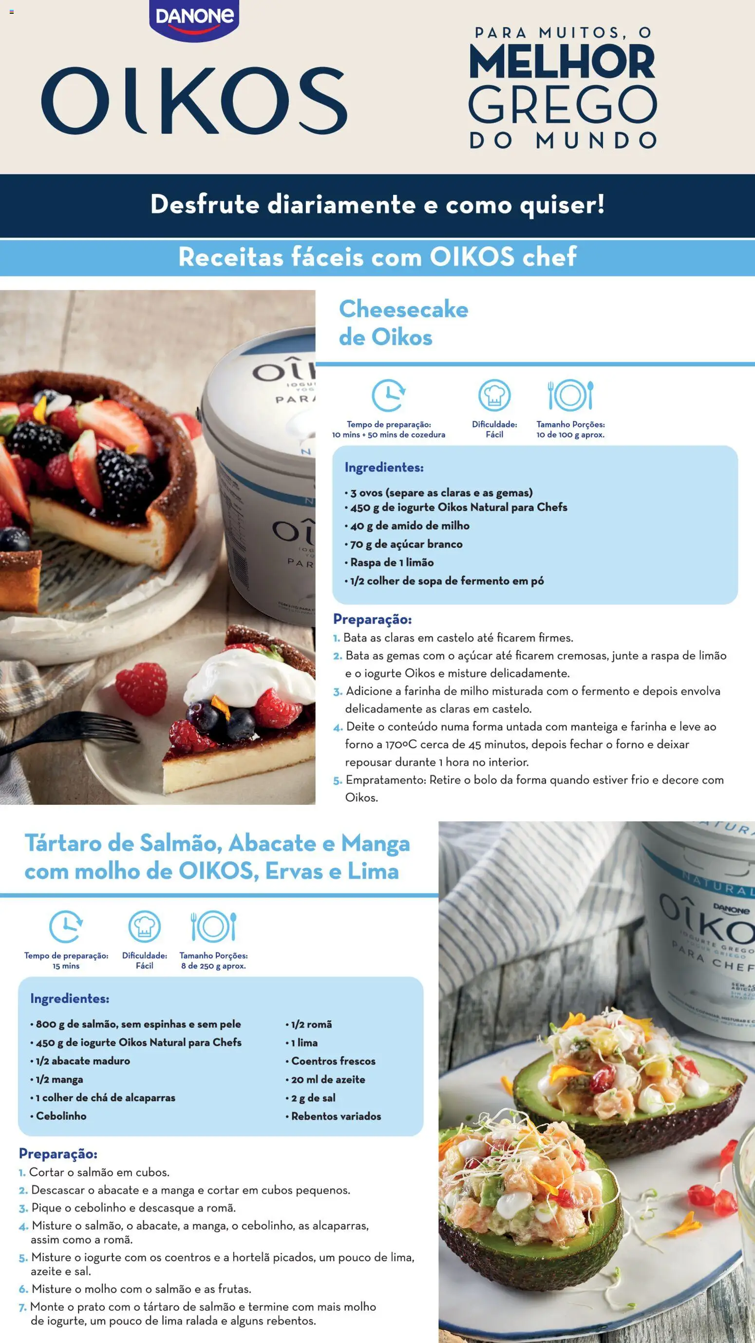 Makro Monofolha Oikos │ válido de 25.11.2025 | Página: 2 | Produtos: Iogurte, Chá, Alcaparras, Milho