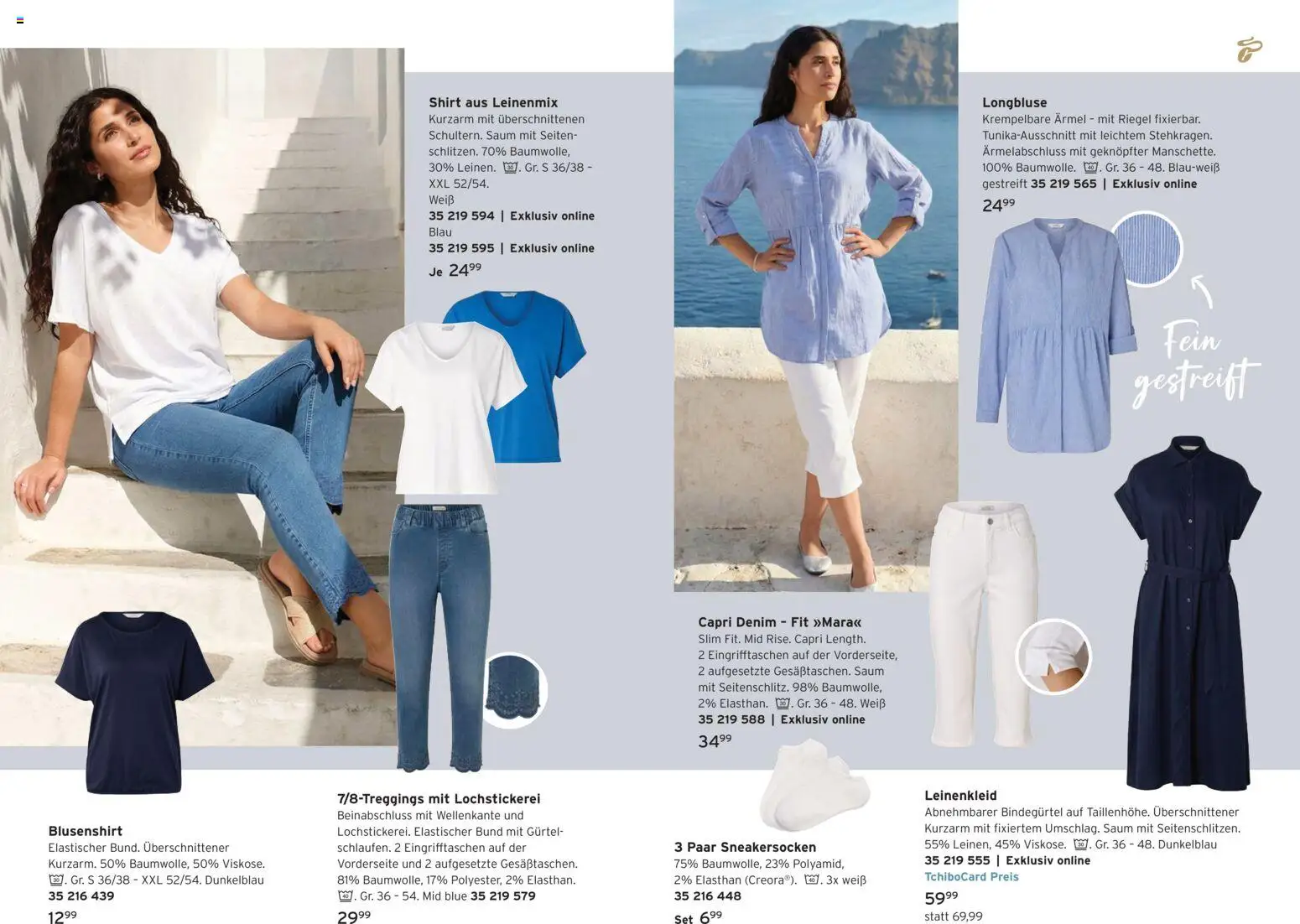 Prospekt Tchibo Luftig. Leicht. Sommerzeit – gültig ab 06.05.2026 | Seite: 11 | Produkte: Shirt, Gürtel