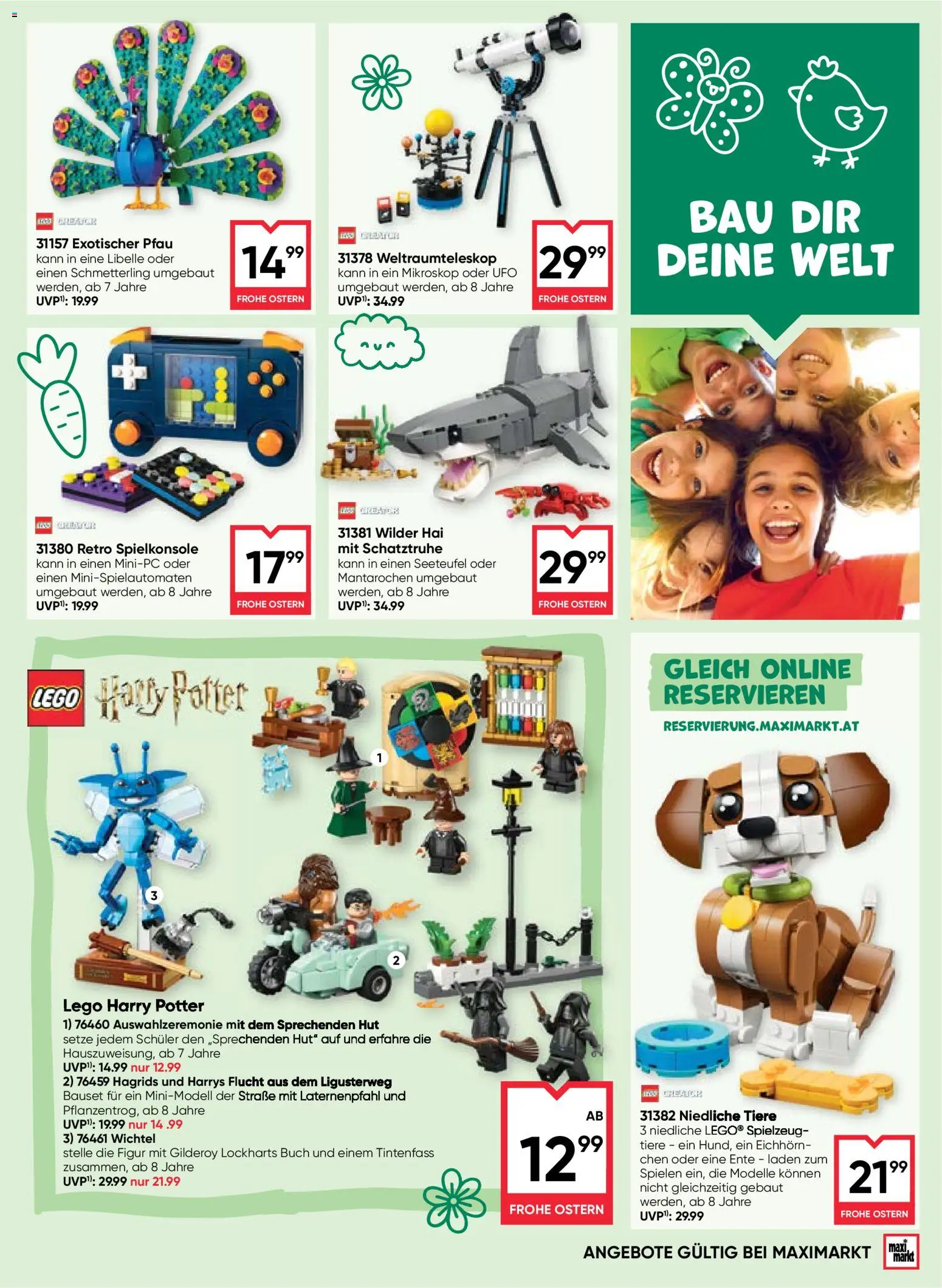 Maximarkt Oster Voller Spielfreude gültig ab 26.02.2026 | Seite: 3 | Produkte: Hut, Spielkonsole