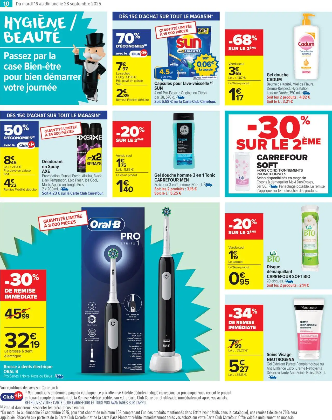  | Page: 12 | Produits: Pamplemousse, Brosse, Miel, Brosse à dents