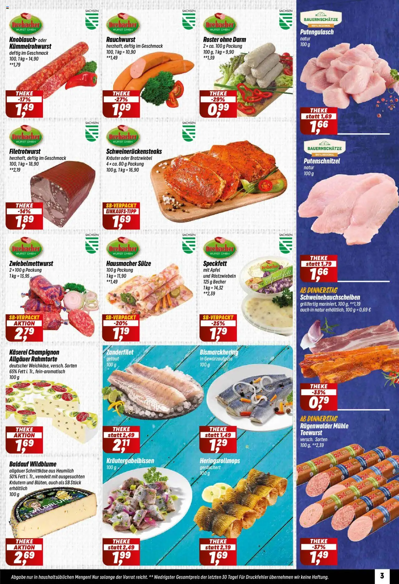 Simmel Prospekt 	 - gültig ab dem 18.08.2025 | Seite: 3 | Produkte: Theke, Äpfel, Wurst, Knoblauch