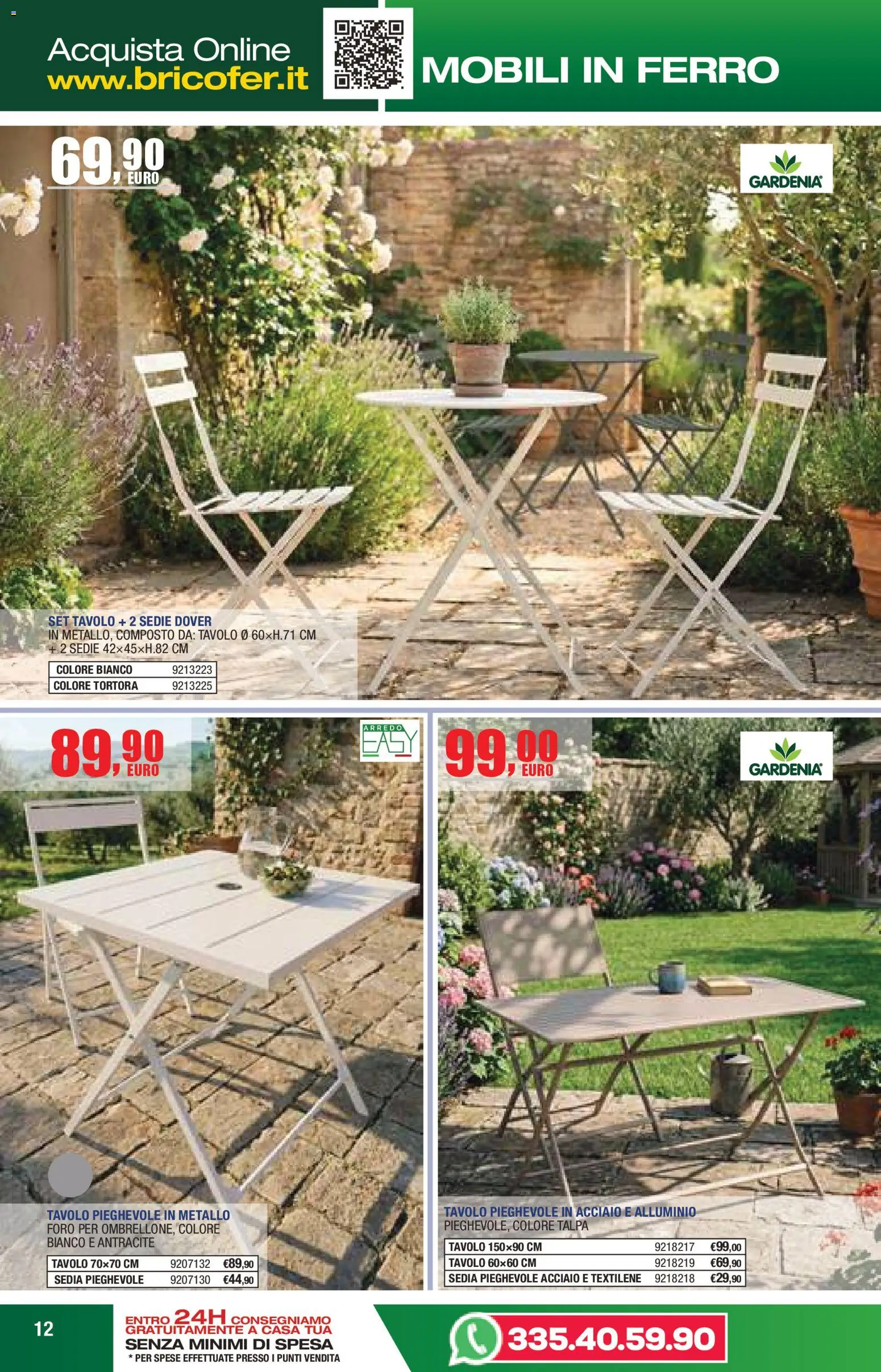 Volantino Self del 14.04.2026 | Pagina: 12 | Prodotti: Alluminio, Tavolo, Sedia