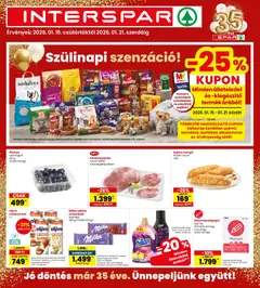 Interspar Akciós újság - amely érvényes a következő dátumtól: 15.01.2026