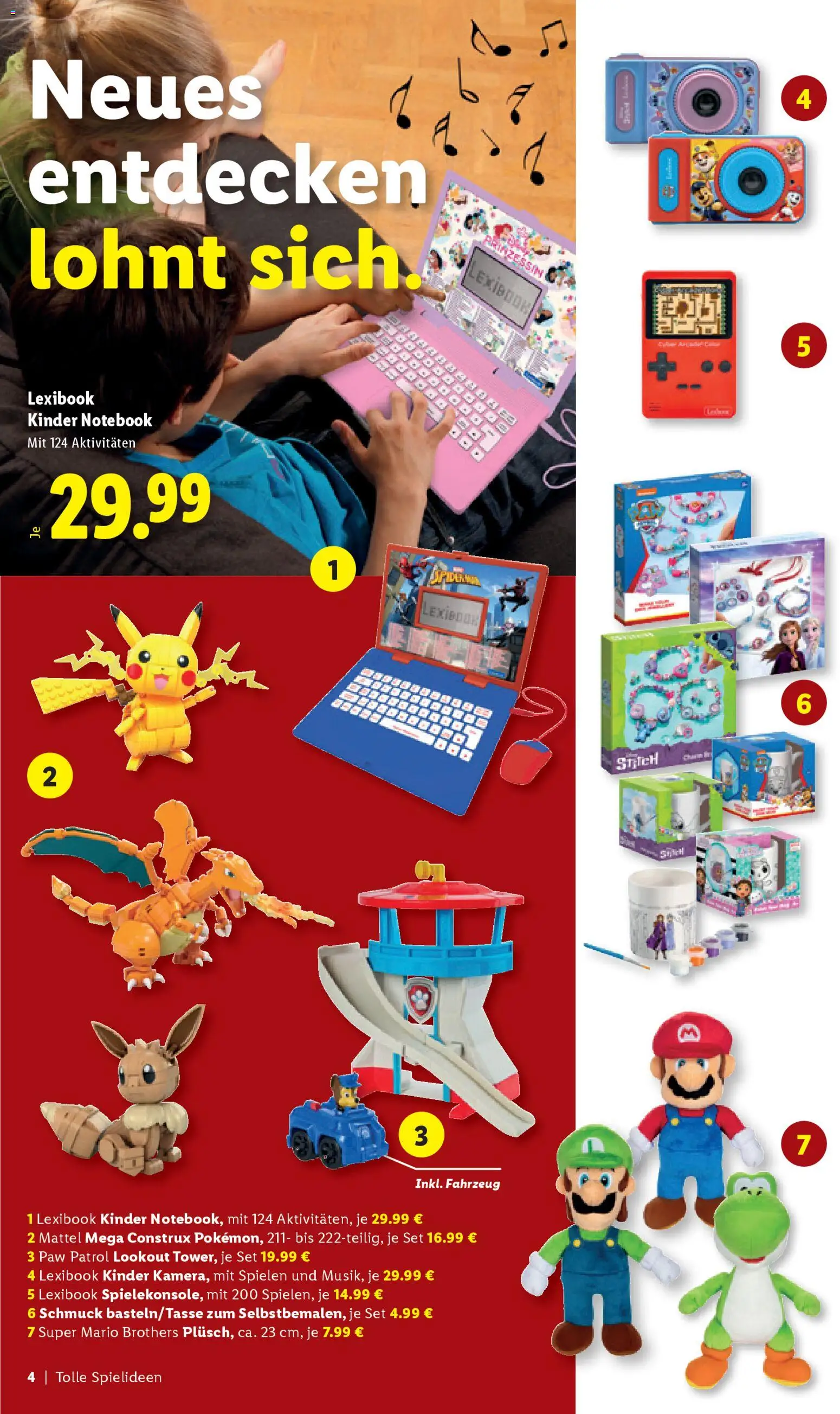 Lidl - Spielwarenkatalog  gültig ab 26.10.2025 | Seite: 4