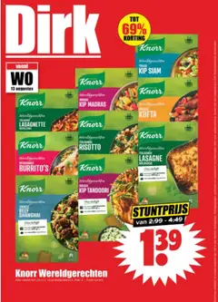 Dirk folder week 33 - Voorbeeld van een folder van Dirk, geldig van 13.08.2025