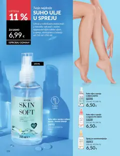 Avon - Mkatalog - Pregled kataloga iz trgovine Avon, vrijedi od 01.04.2026 | Stranica: 152 | Proizvodi: Ulje