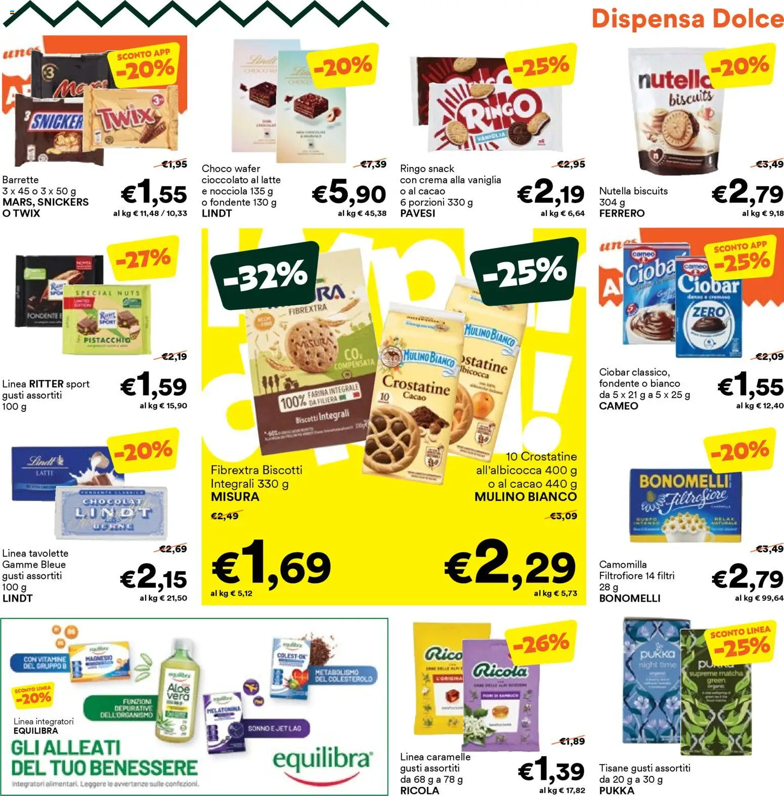 Volantino Unes del 23.01.2026 | Pagina: 13 | Prodotti: Crema, Cioccolato, Latte, Crostatine