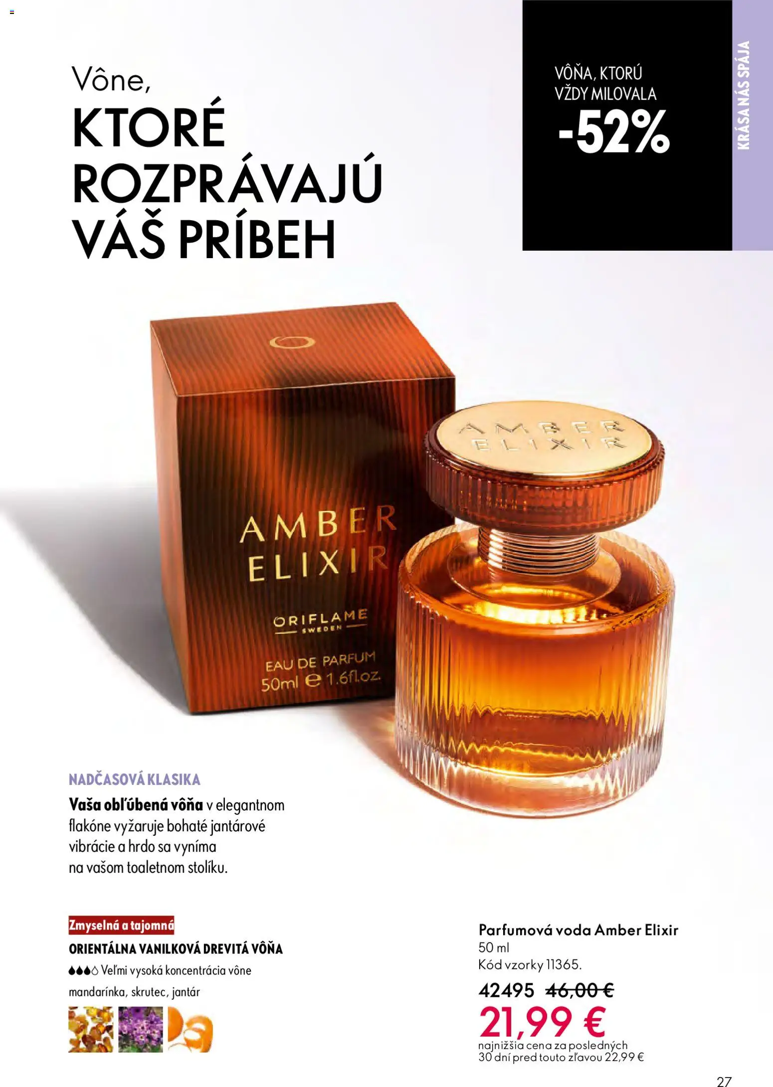 Nové Oriflame akcie – leták je platný od 06.05.2026 | Strana: 27 | Produkty: Voda