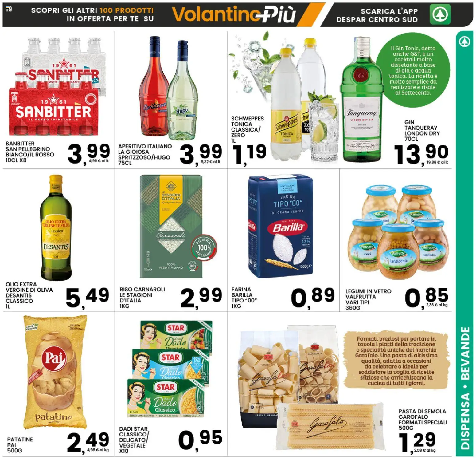 Volantino Interspar del 11.12.2025 | Pagina: 19 | Prodotti: Ceci, Olio, Pasta, Aperitivo