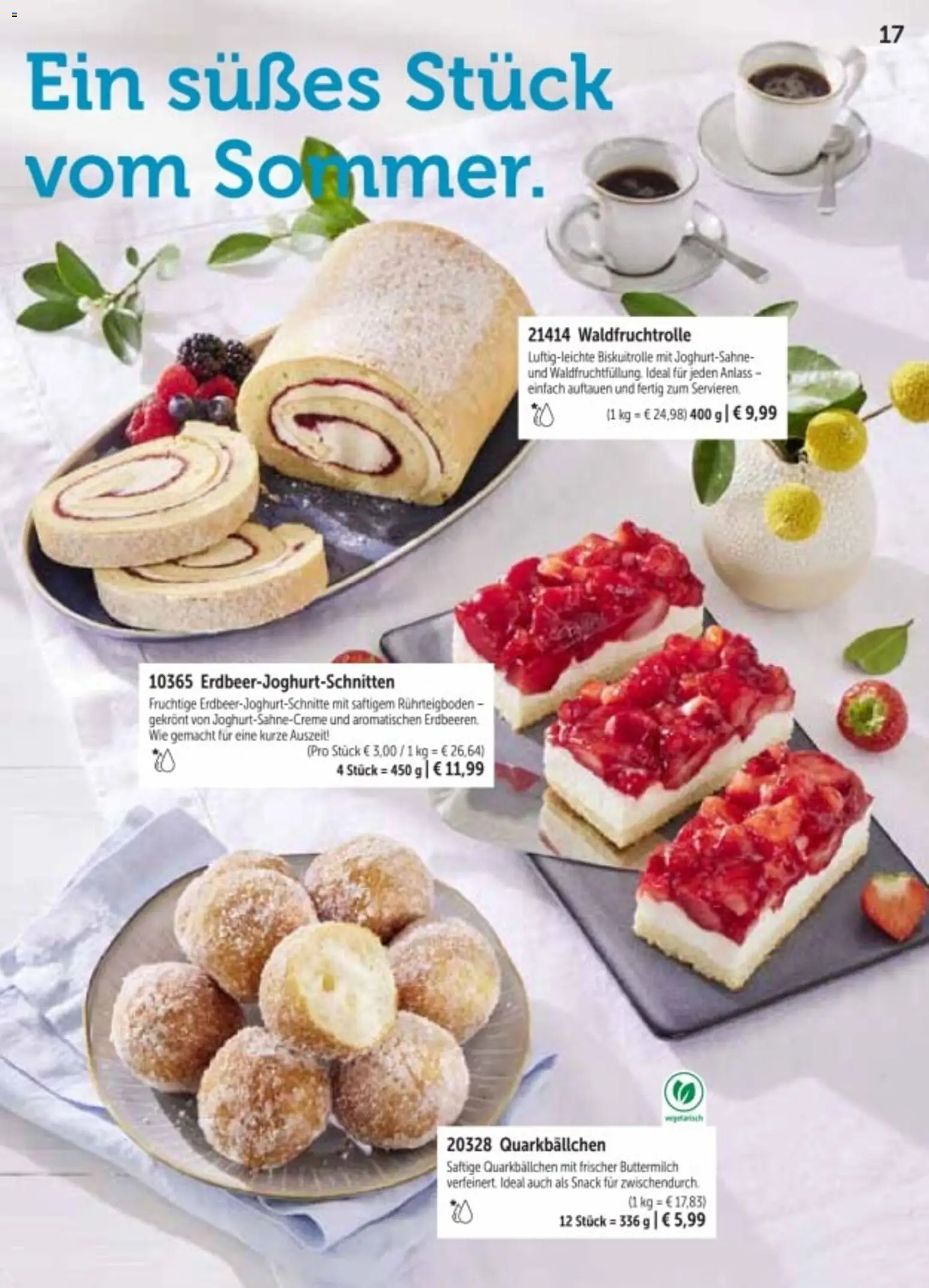 Bofrost Katalog Sommerprogramm – gültig ab 20.04.2026 | Seite: 17 | Produkte: Buttermilch