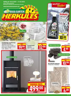 HERKULES - Bau & Garten ab 16.02.2026 gültig