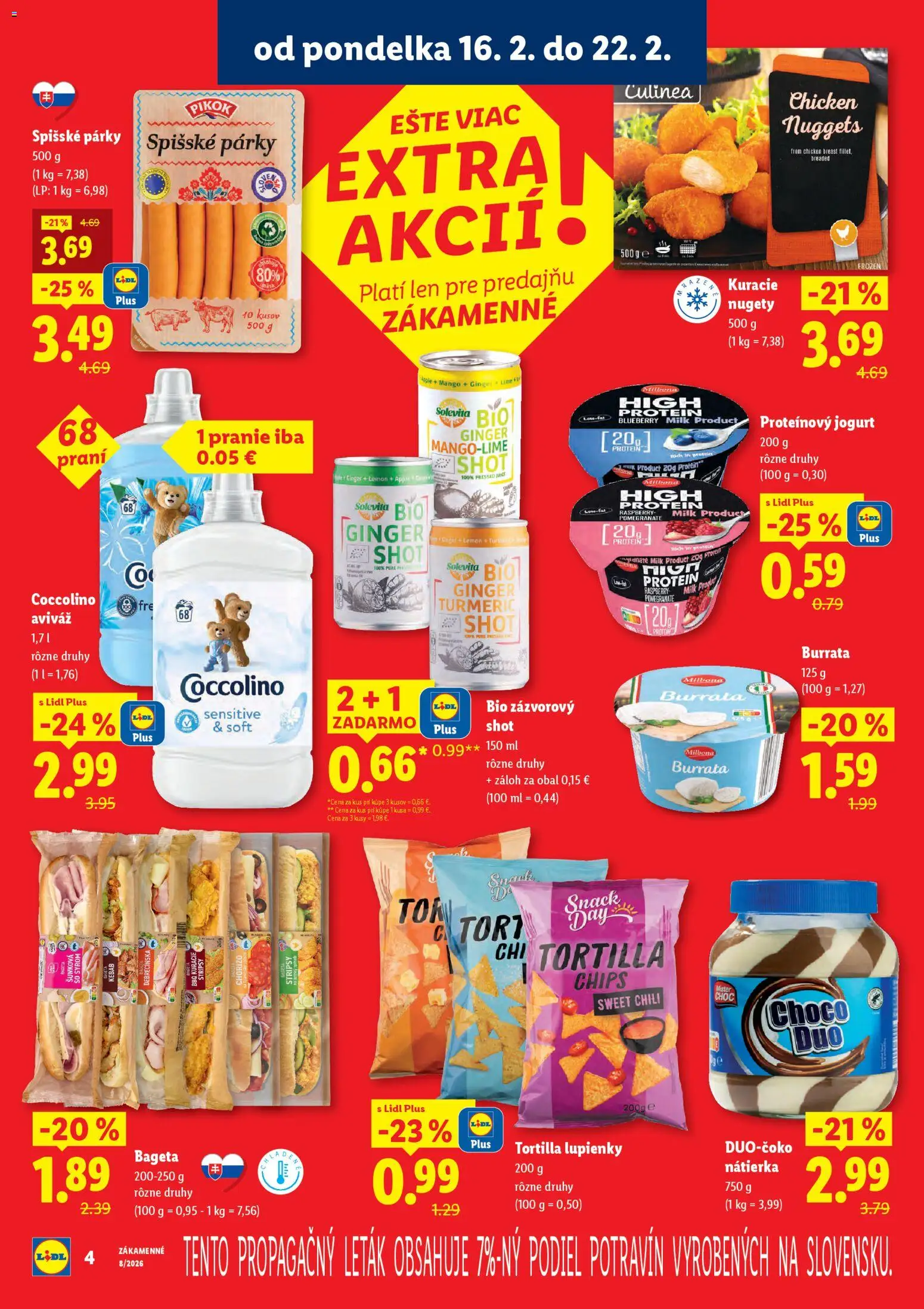 Nové Lidl akcie – leták je platný od 16.02.2026 | Strana: 4