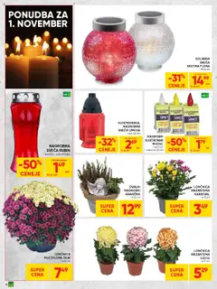 Tuš katalog akcije – veljaven od 15.10.2025 | Stran: 16 | Izdelki: Sveča