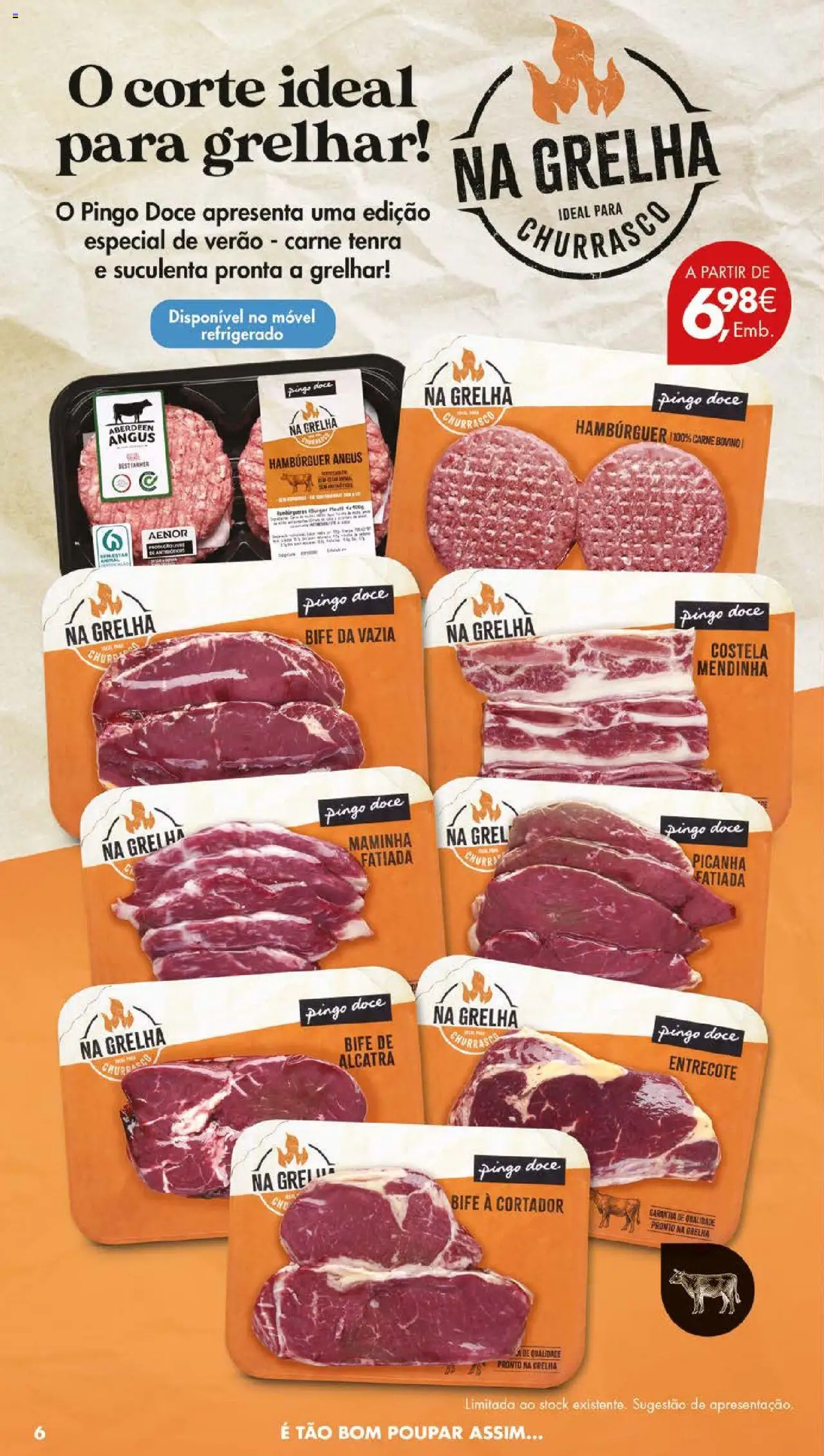 Pingo Doce folheto │ válido de 30.09.2025 | Página: 8 | Produtos: Cortador, Hambúrguer, Carne