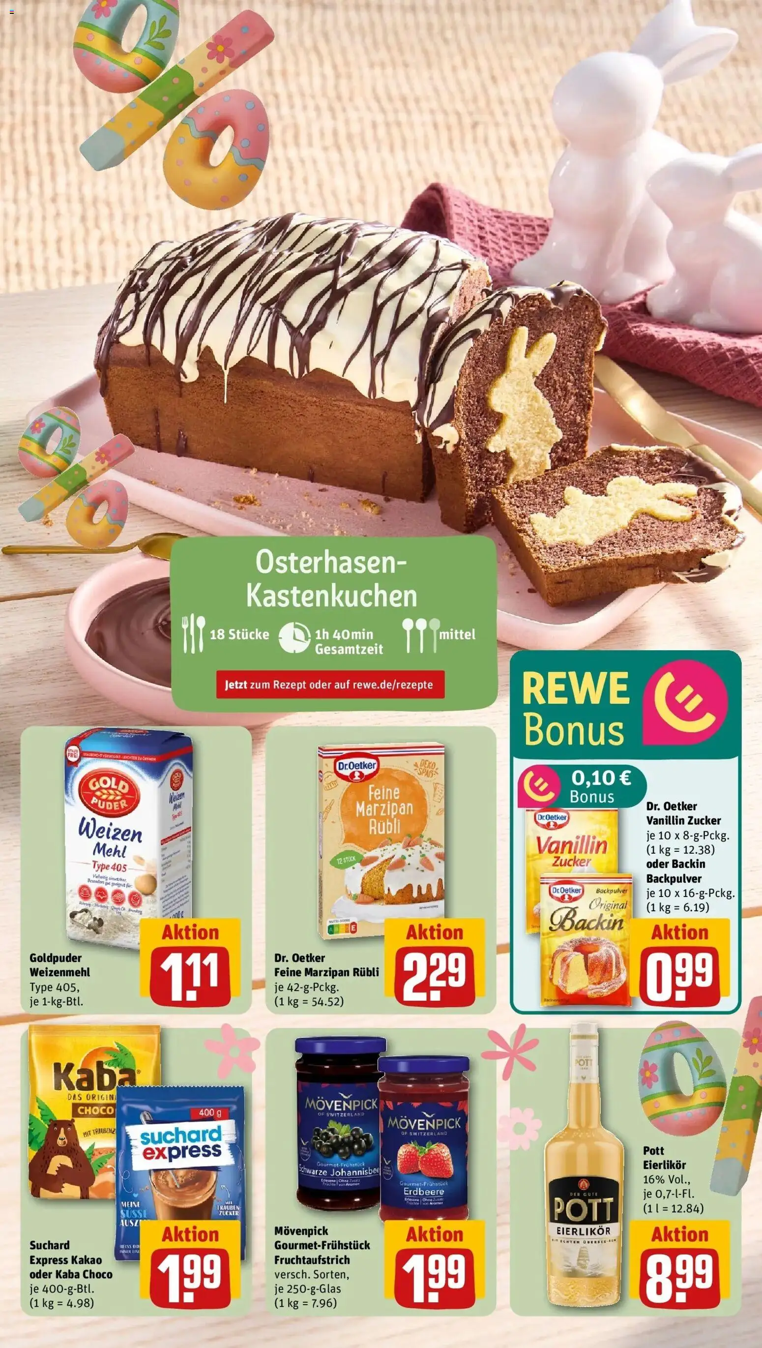 Rewe Prospekt Neu-Ulm / Ludwigsfeld	 – gültig ab 15.03.2026 | Seite: 5 | Produkte: Mehl, Puder, Weizenmehl, Zucker