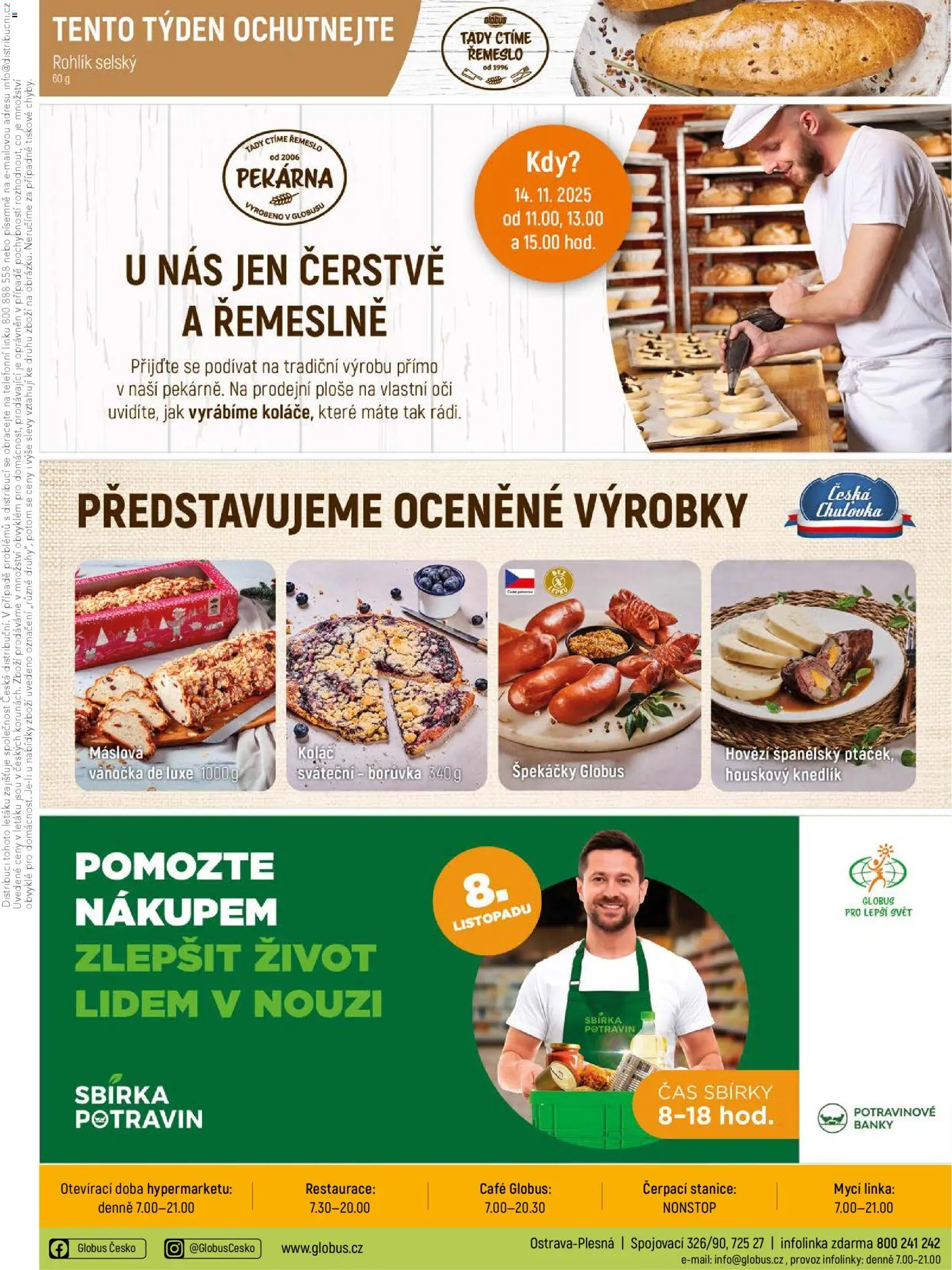 Globus leták - Ostrava od 05.11.2025 | Strana: 37 | Produkty: Hovězí, Globus, Špekáčky, Vánočka