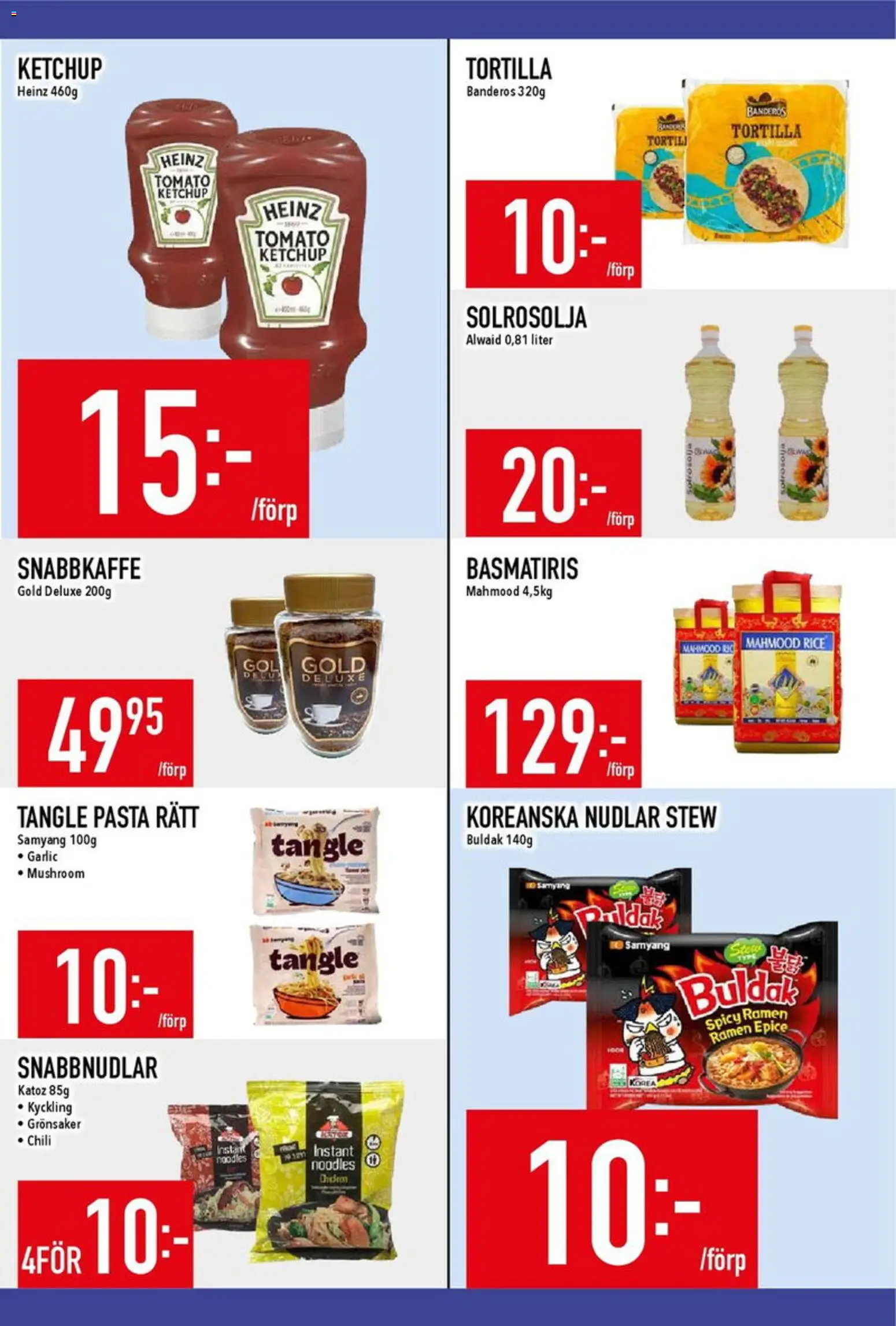 Matdax reklamblad aktuell från 02.03.2026 | Sida: 14 | Produkter: Tortilla, Chili, Pasta, Ketchup