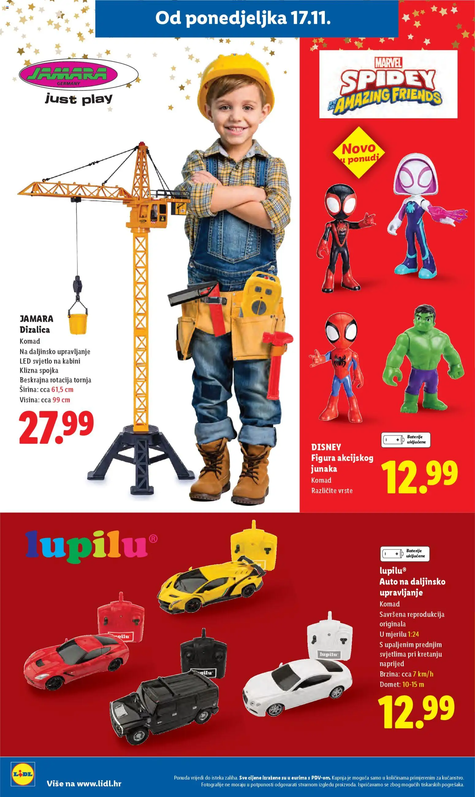 Lidl katalog | vrijedi od 17.11.2025 | Stranica: 46 | Proizvodi: Baterije