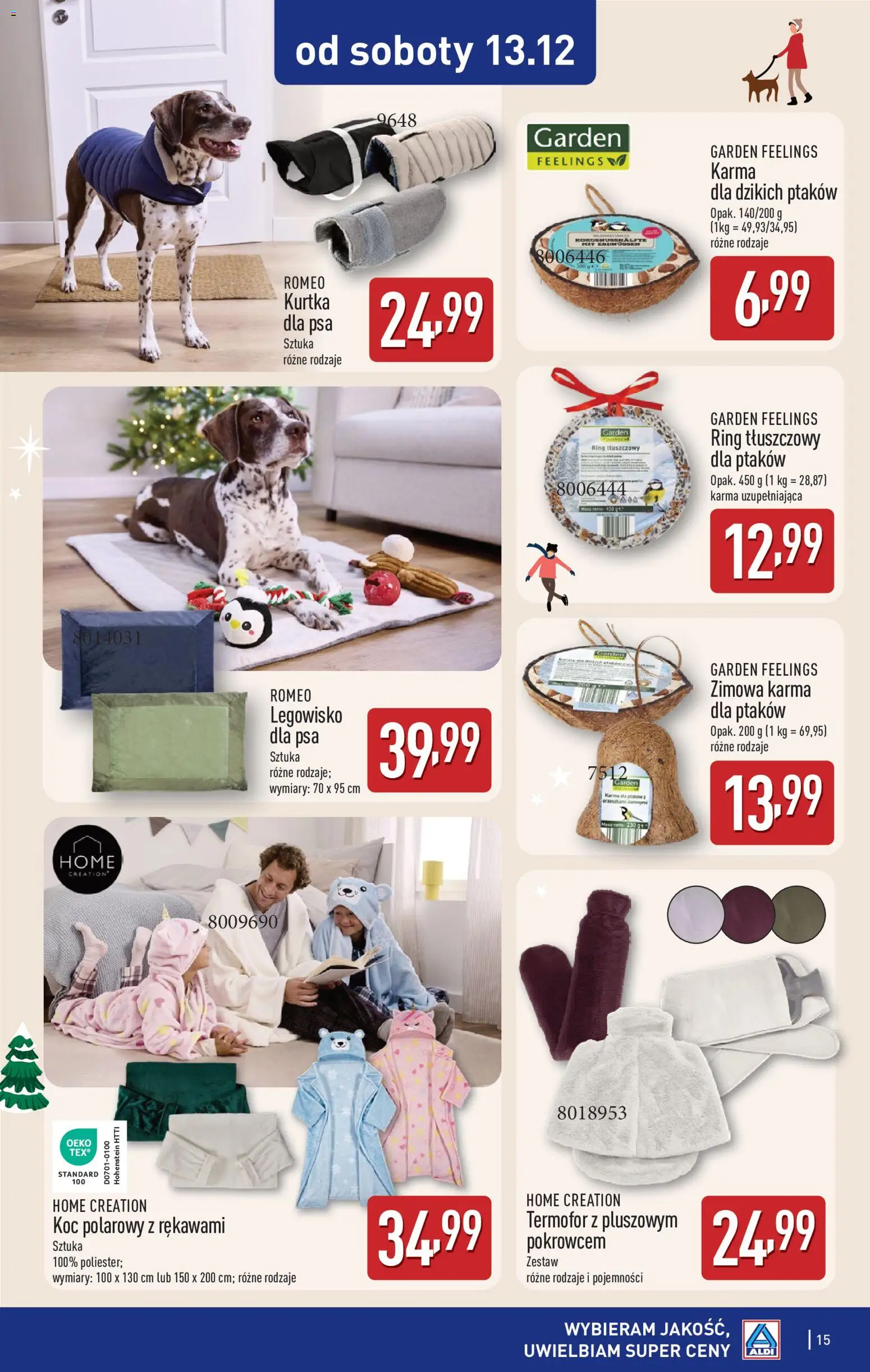 Aldi Gazetka - Hity od Środy i od Soboty od 10.12.2025 | Strona: 15