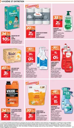  | Page: 11 | Produits: Papier toilette, Liquide vaisselle, Lessive, Lait