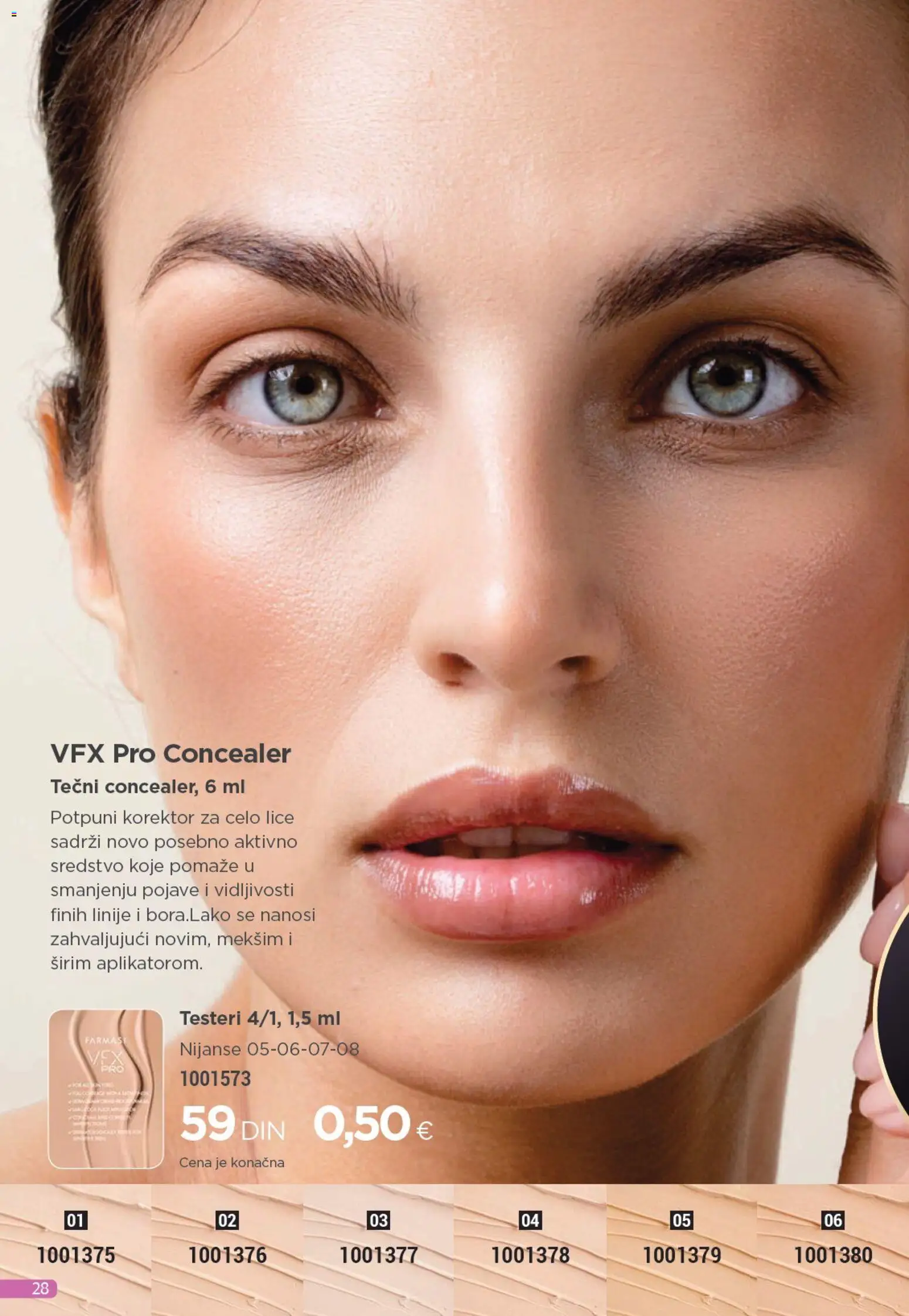 Farmasi katalog - važi od 01.11.2025 | Strana: 28 | Proizvode: Korektor