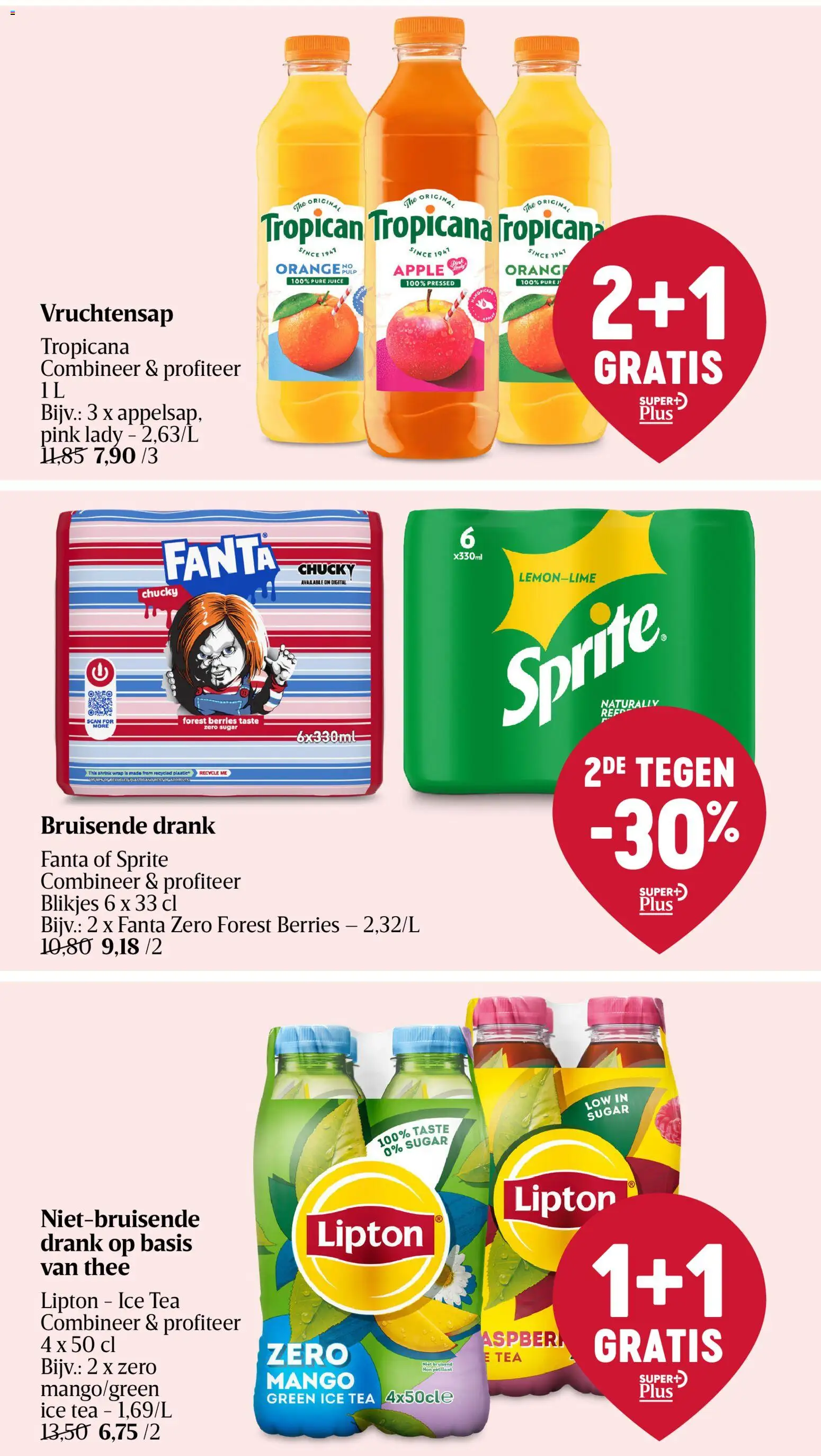 {H1} | Pagina: 35 | Producten: Thee, Sprite, Tropicana, Mango