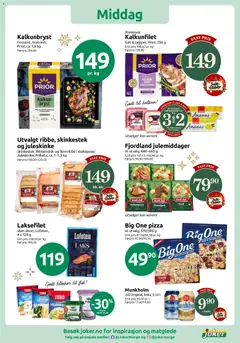 Forhåndsvisning av Big One pizza, et utvalg, 570/590 g gyldig fra 16.12.2025 | Side: 7