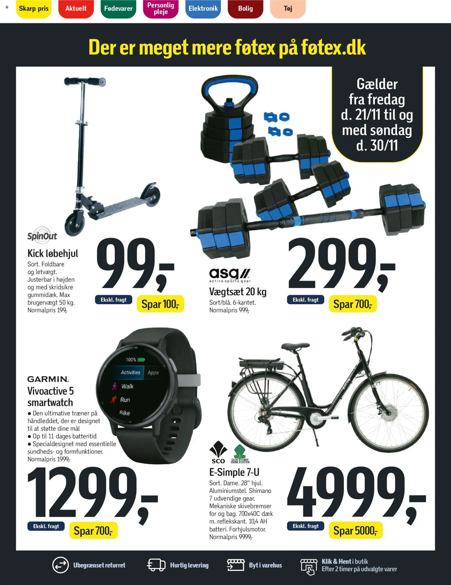 Føtex tilbudsavis – gyldig fra 21.11.2025 | Side: 20 | Produkter: Smartwatch