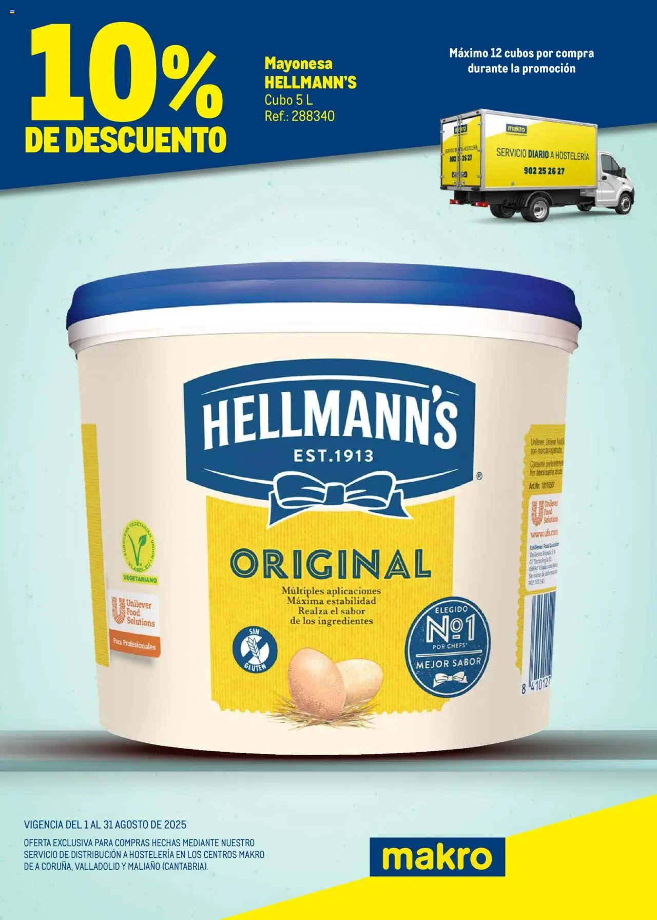 Makro - Destilados Norte │ válido desde el 01.08.2025 | Página: 4 | Productos: Κρεμάστρα, Οθόνη προβολής