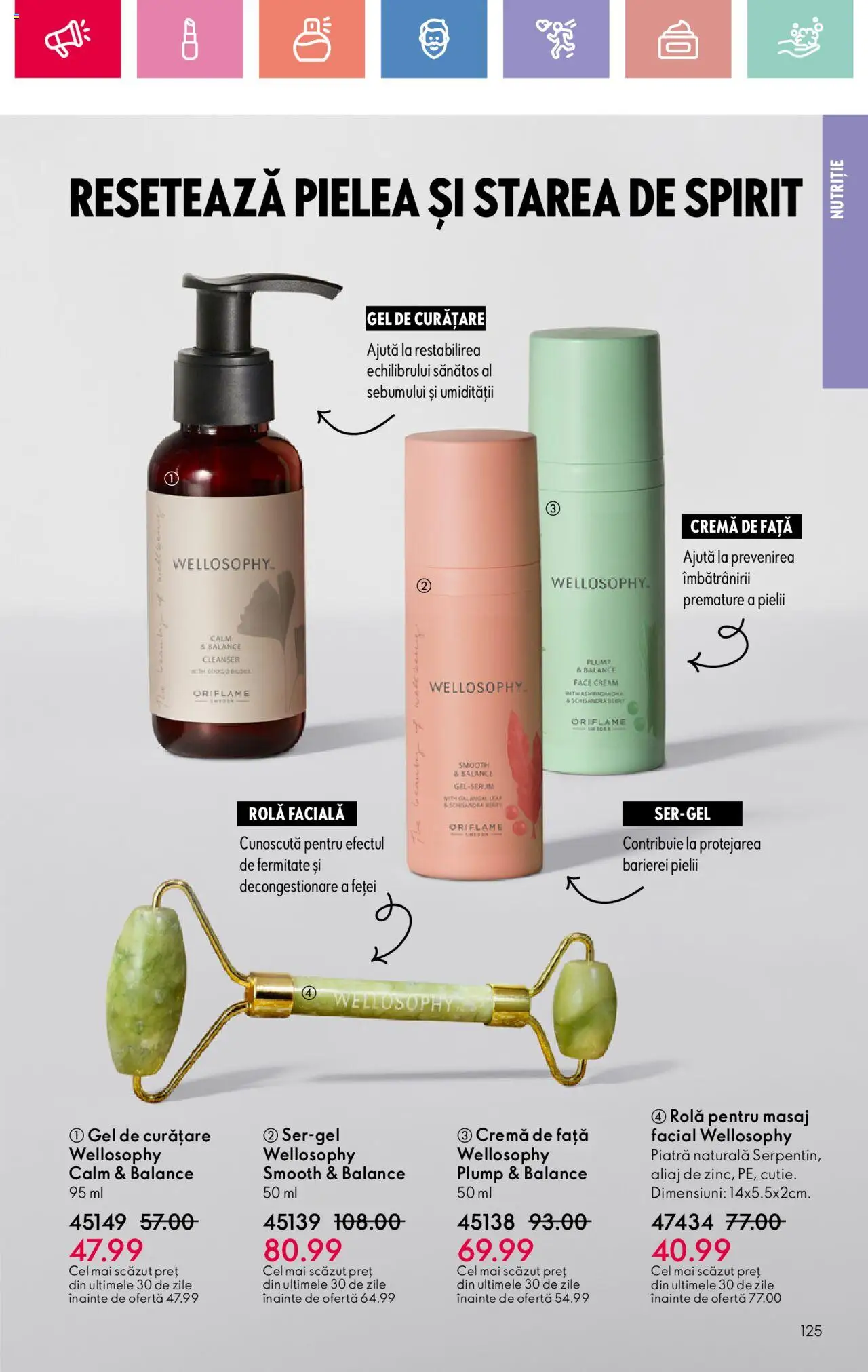 Oriflame catalog 11 2025 – valabil de la 27.07.2025 | Pagină: 125 | Produse: Gel de curățare, Cremă
