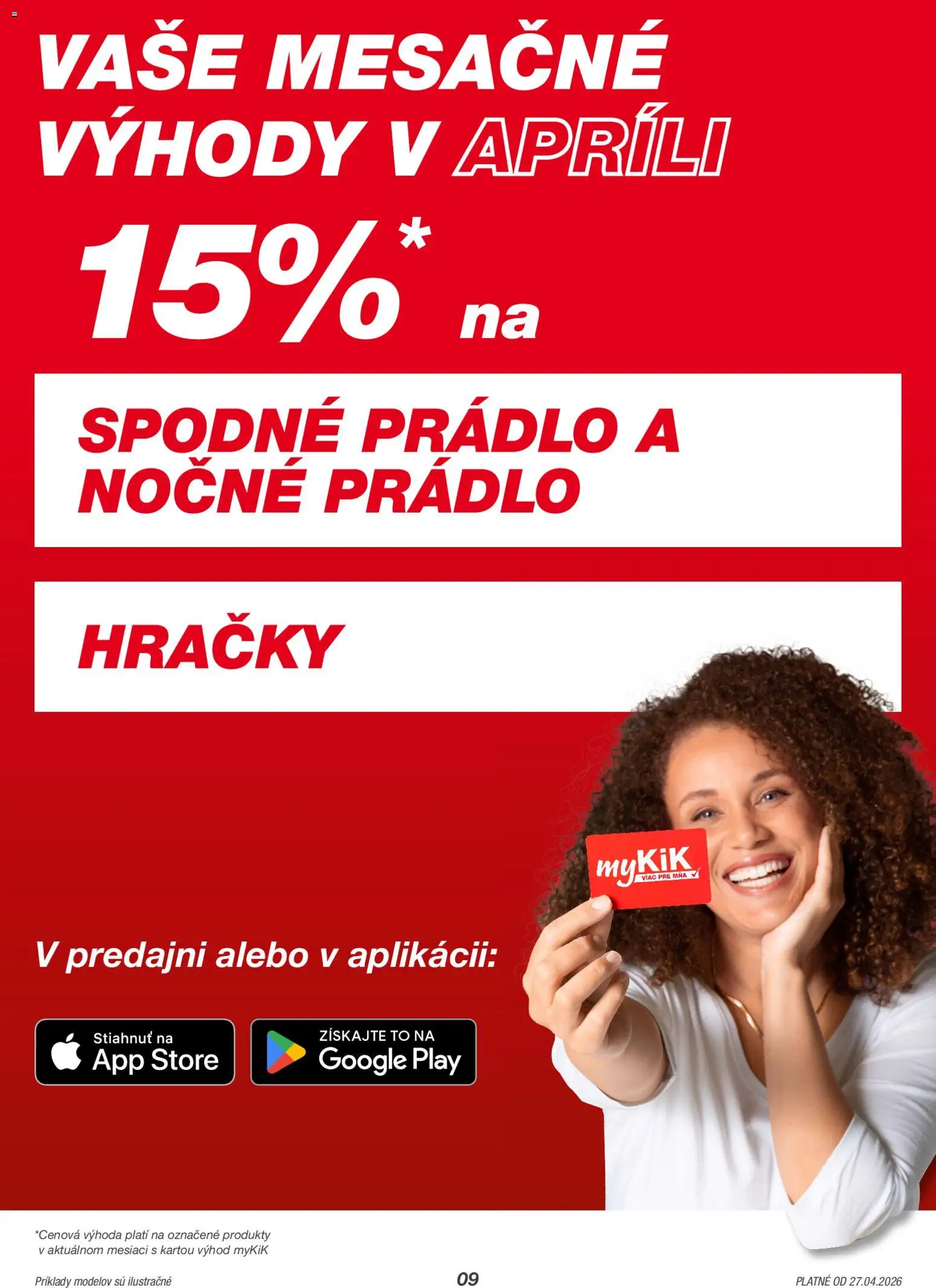 Nové Kik akcie – leták je platný od 27.04.2026 | Strana: 9 | Produkty: Hračky